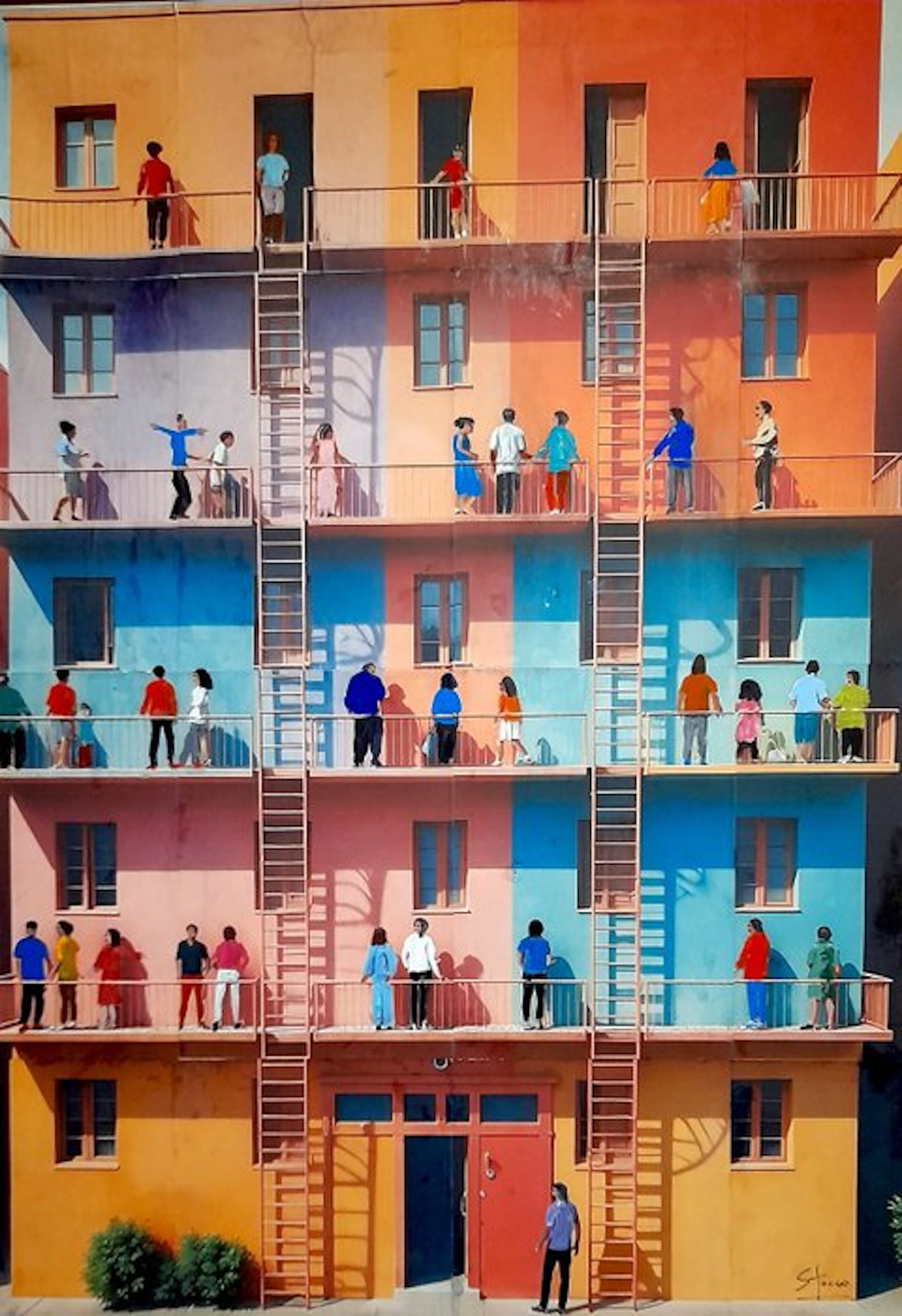 Giorgio Stocco - The condominium- opera unica