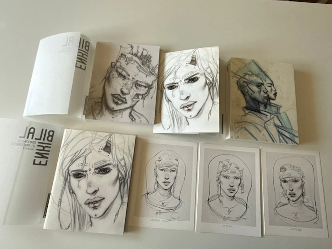 Graphite in Progress T1 à T3 - 3x C + 3x jaquette calque...
