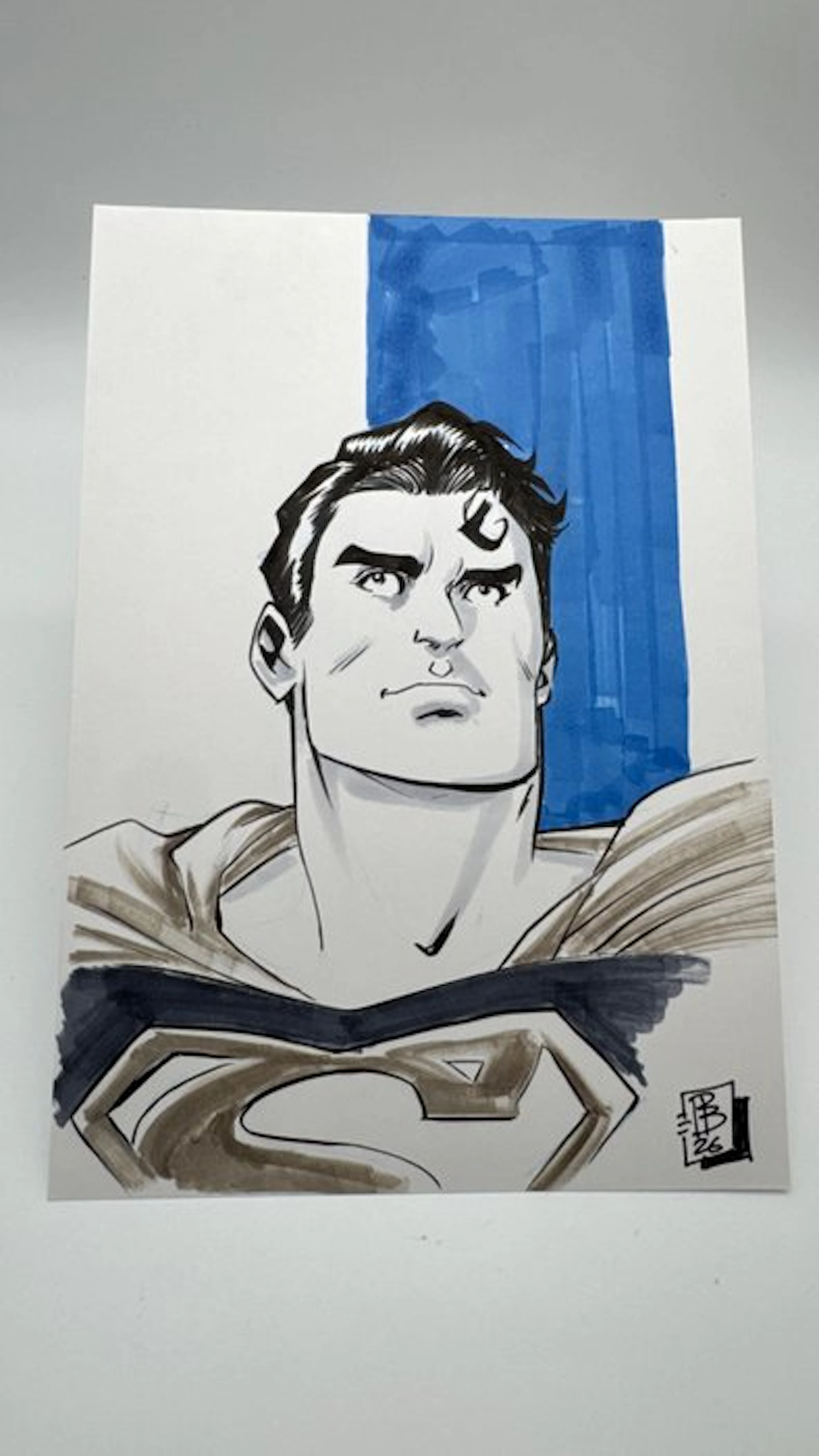 David Baldeon - 1 Pencil drawing - Superman - Superman