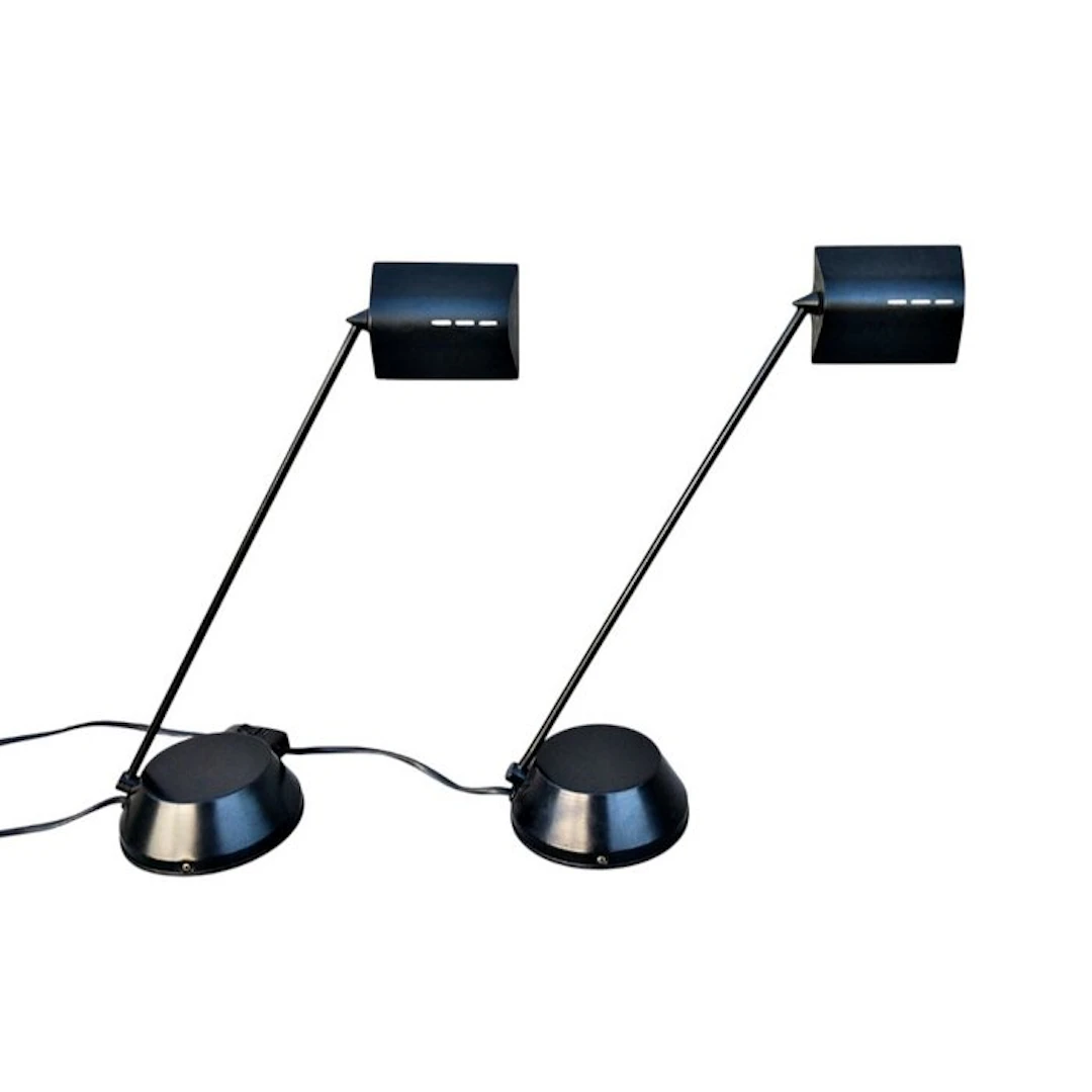 Fase - Table lamp (2) - Teja - Steel