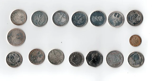 Germany. Collection of coins incl. silver 1972 -1978 (No reserve price)
