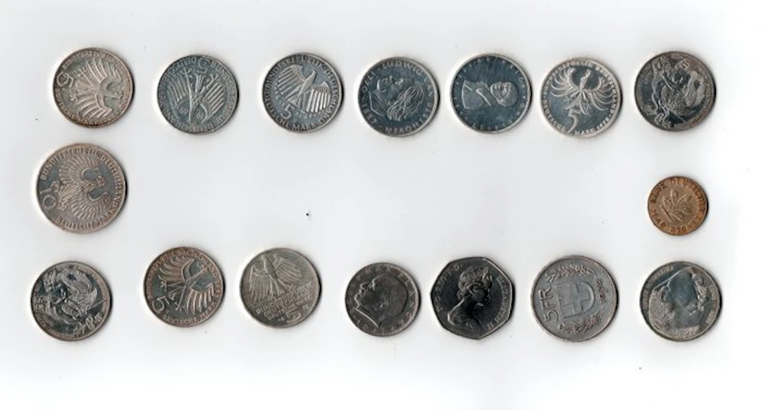 Germany. Collection of coins incl. silver 1972 -1978 (No reserve price)