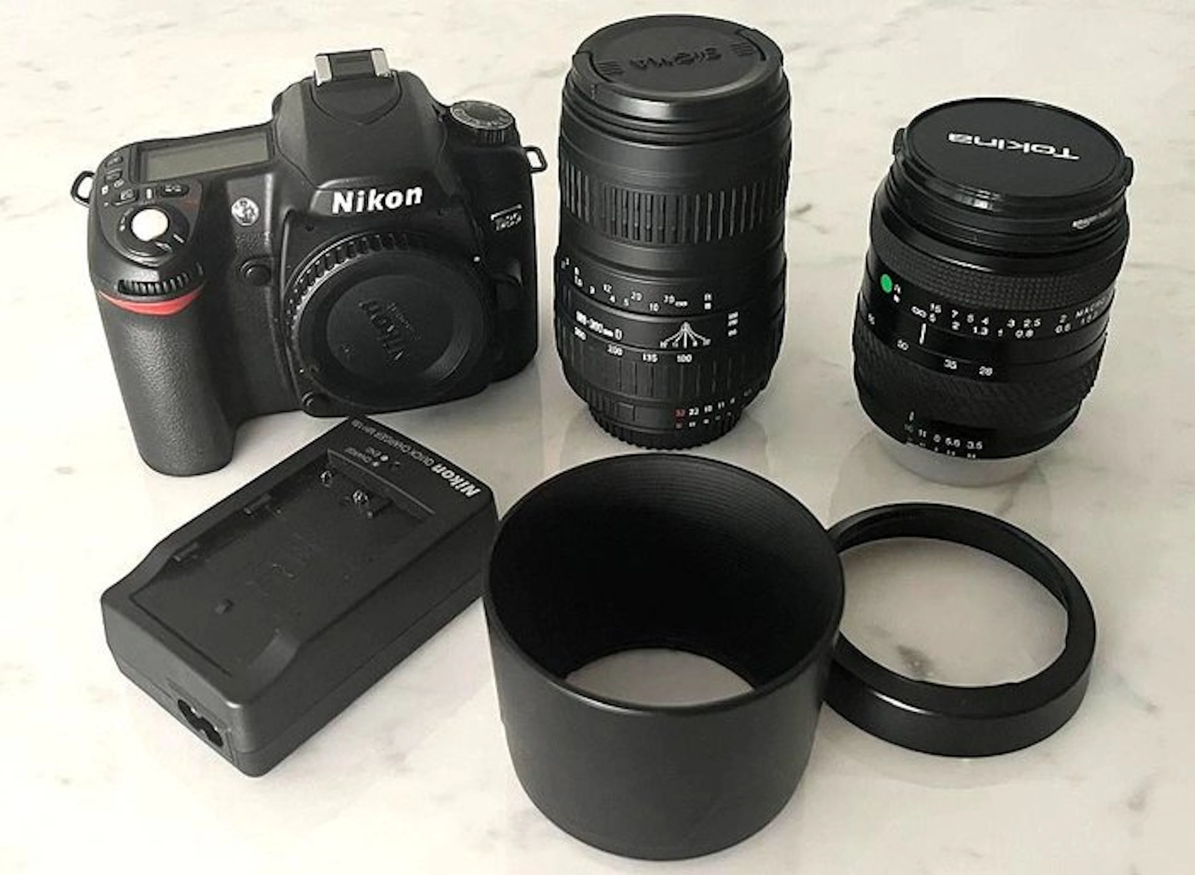 Nikon D80 Digital reflex camera (DSLR)