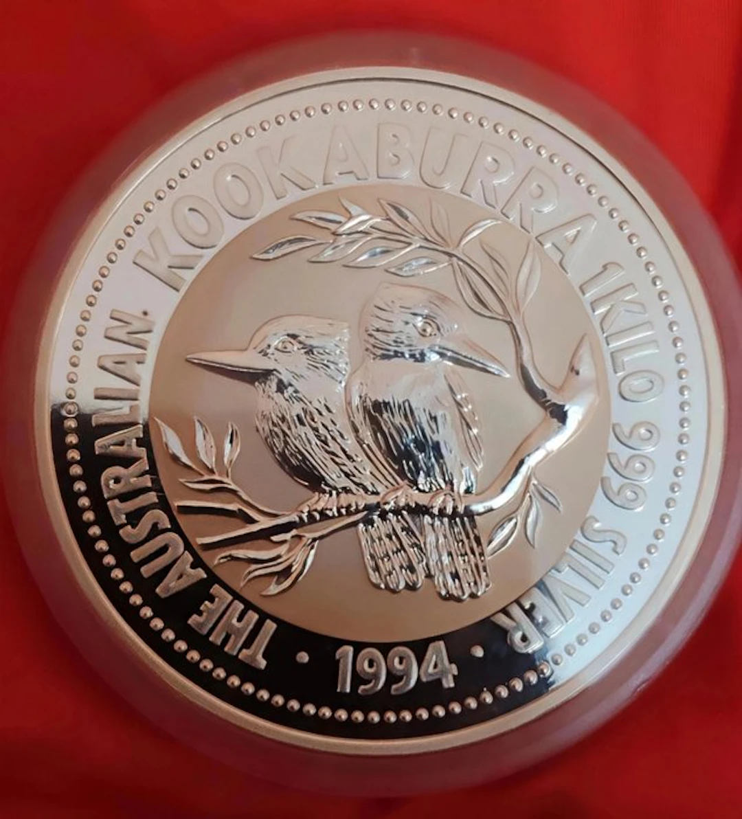 Australia. 30 Dollars 1994, Kookaburra, 1 Kg