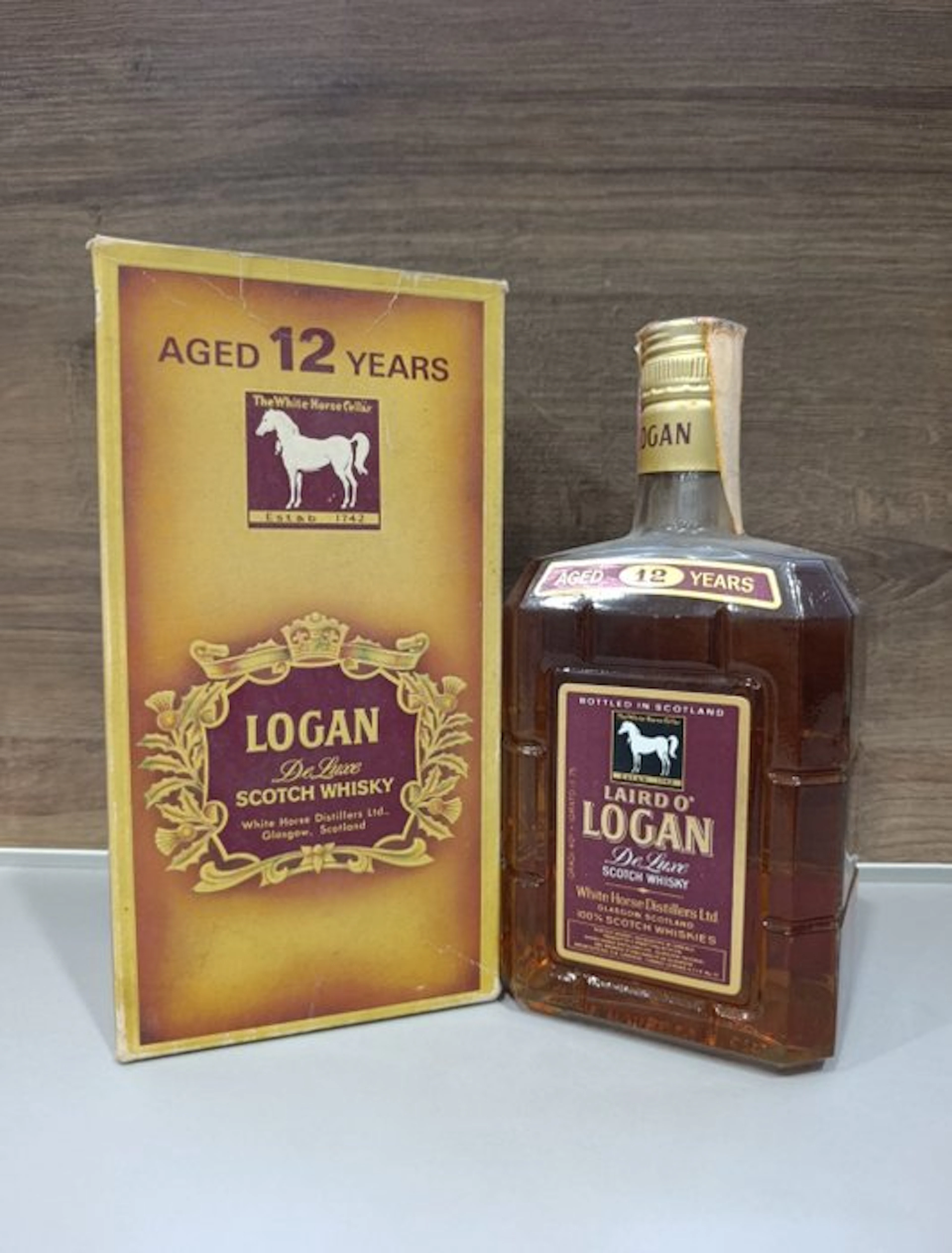 Laird O' Logan 12 years old - White Horse Distillers Ltd. - b. 1970s - 75cl