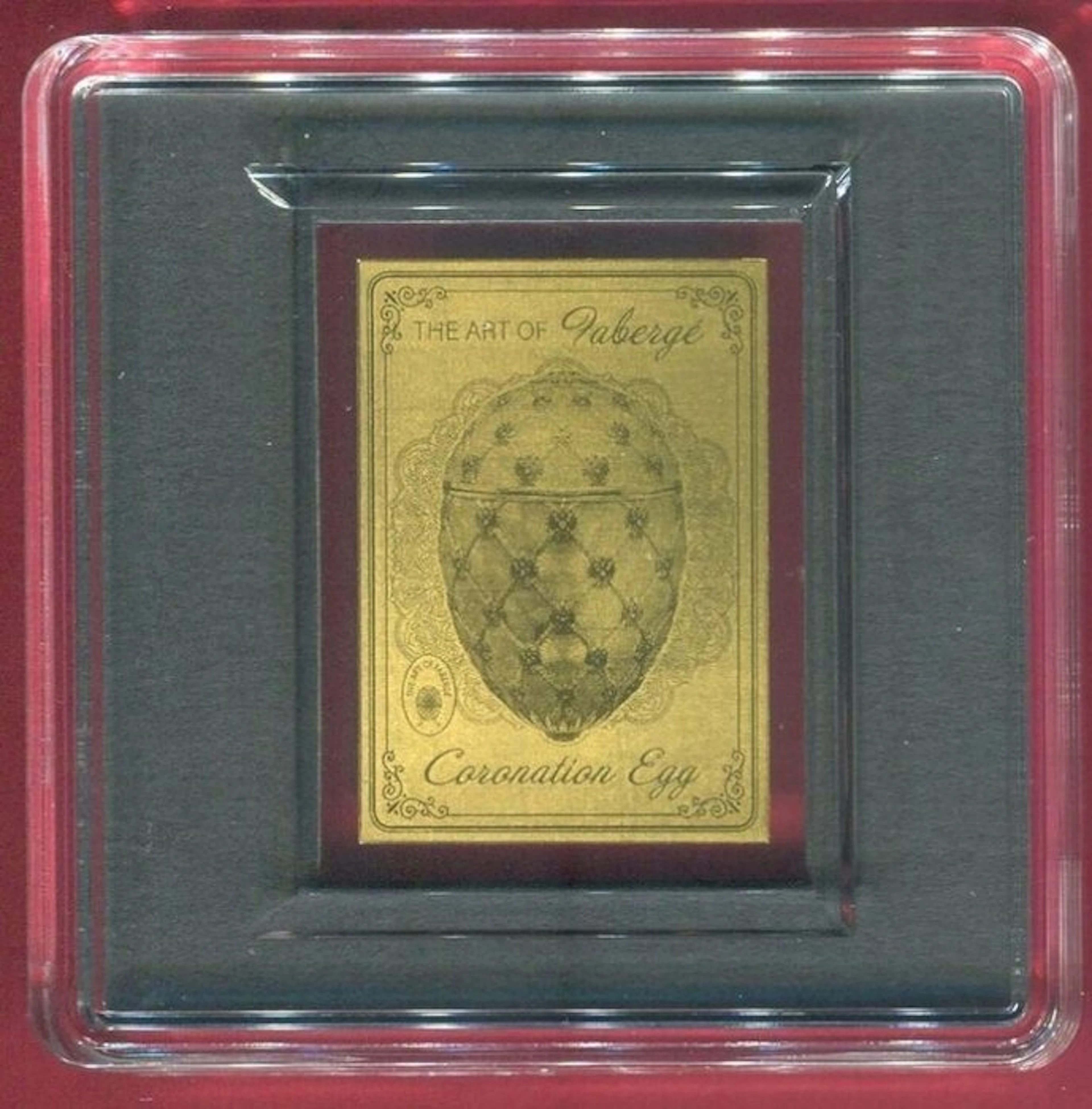 Chad. 3000 Francs The Art of Fabergé (No reserve price)