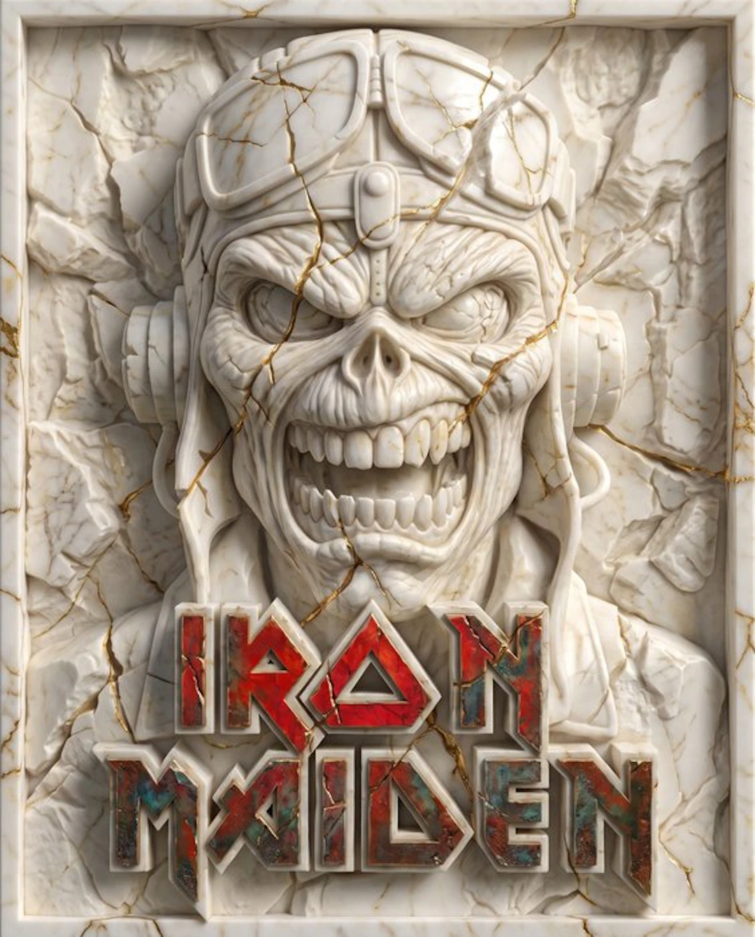 Makayhos - [Canvas | Digital Art] Iron Maiden - Aviator...