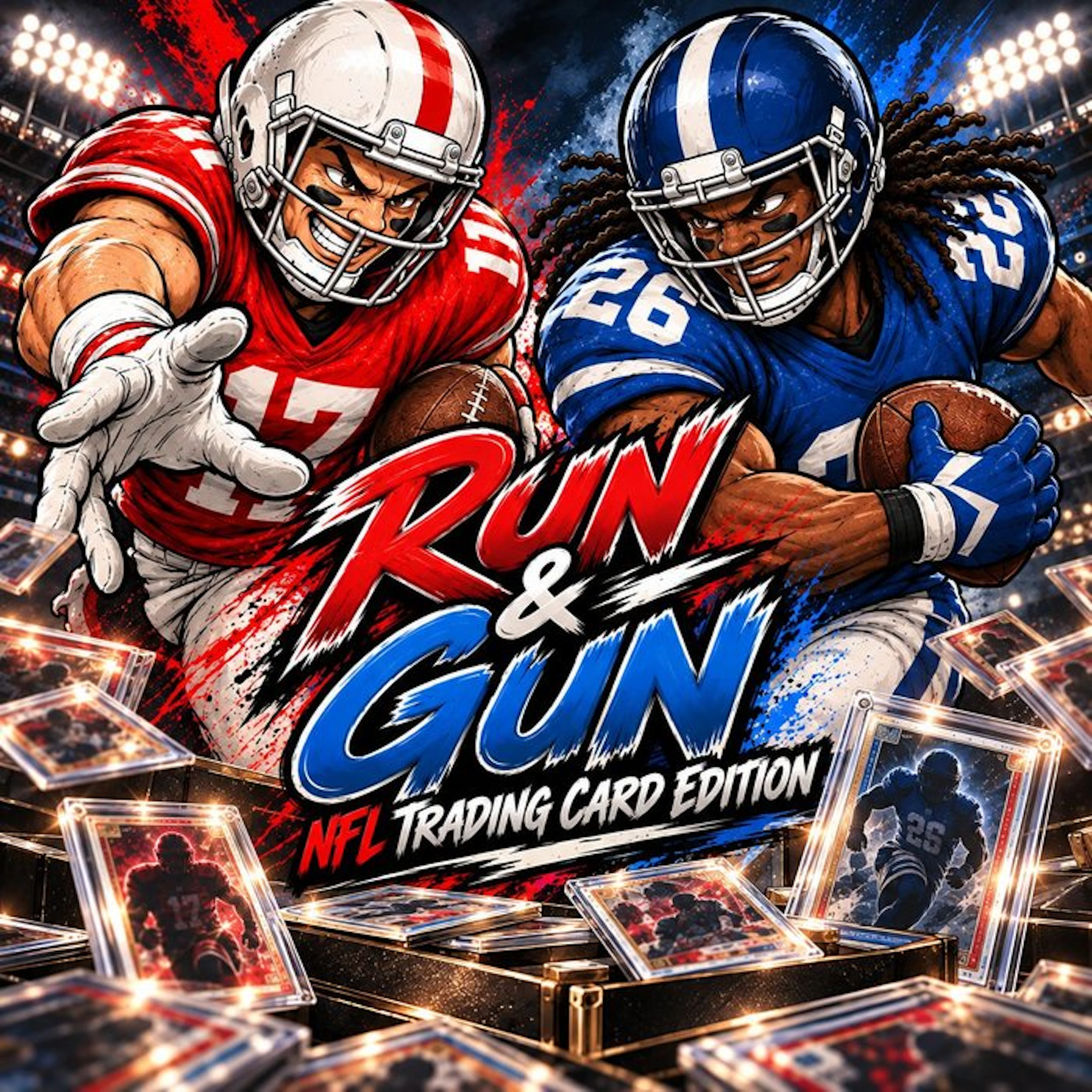 Memorabilia Germany RUN & GUN (NFL Trading Card Edition)...