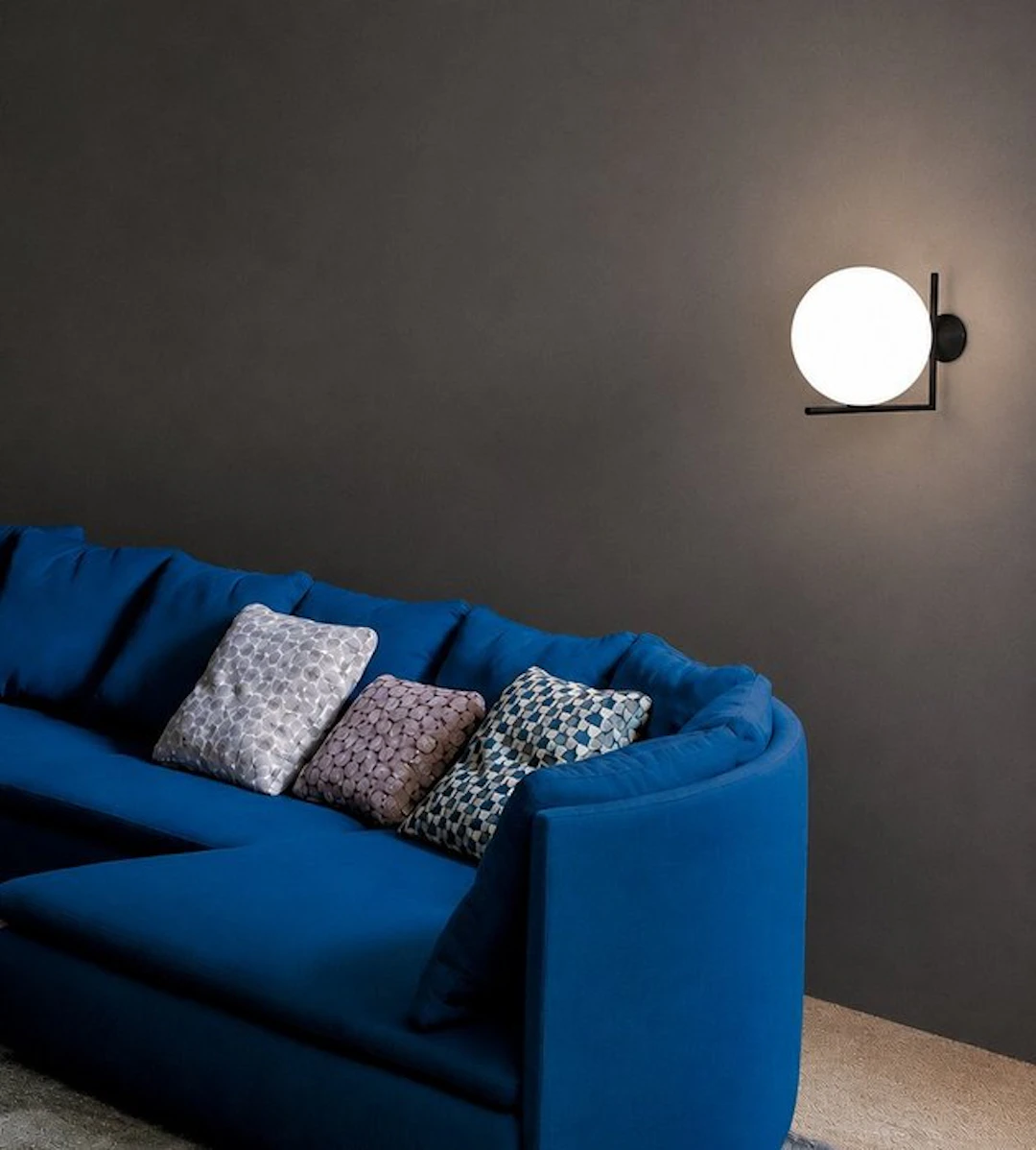 Flos - Michael Anastassiades - Lamp - IC C/W1 black - Steel, Glass