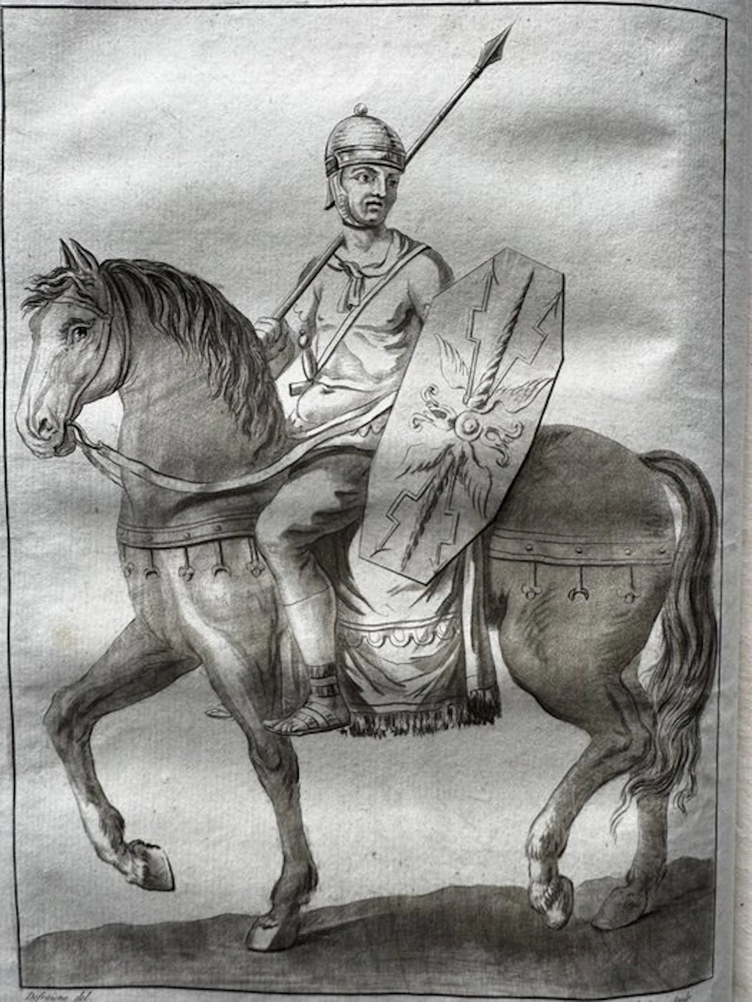 Anonym / Claude-Louis Desrais - Tableaux des anciens Grecs et des