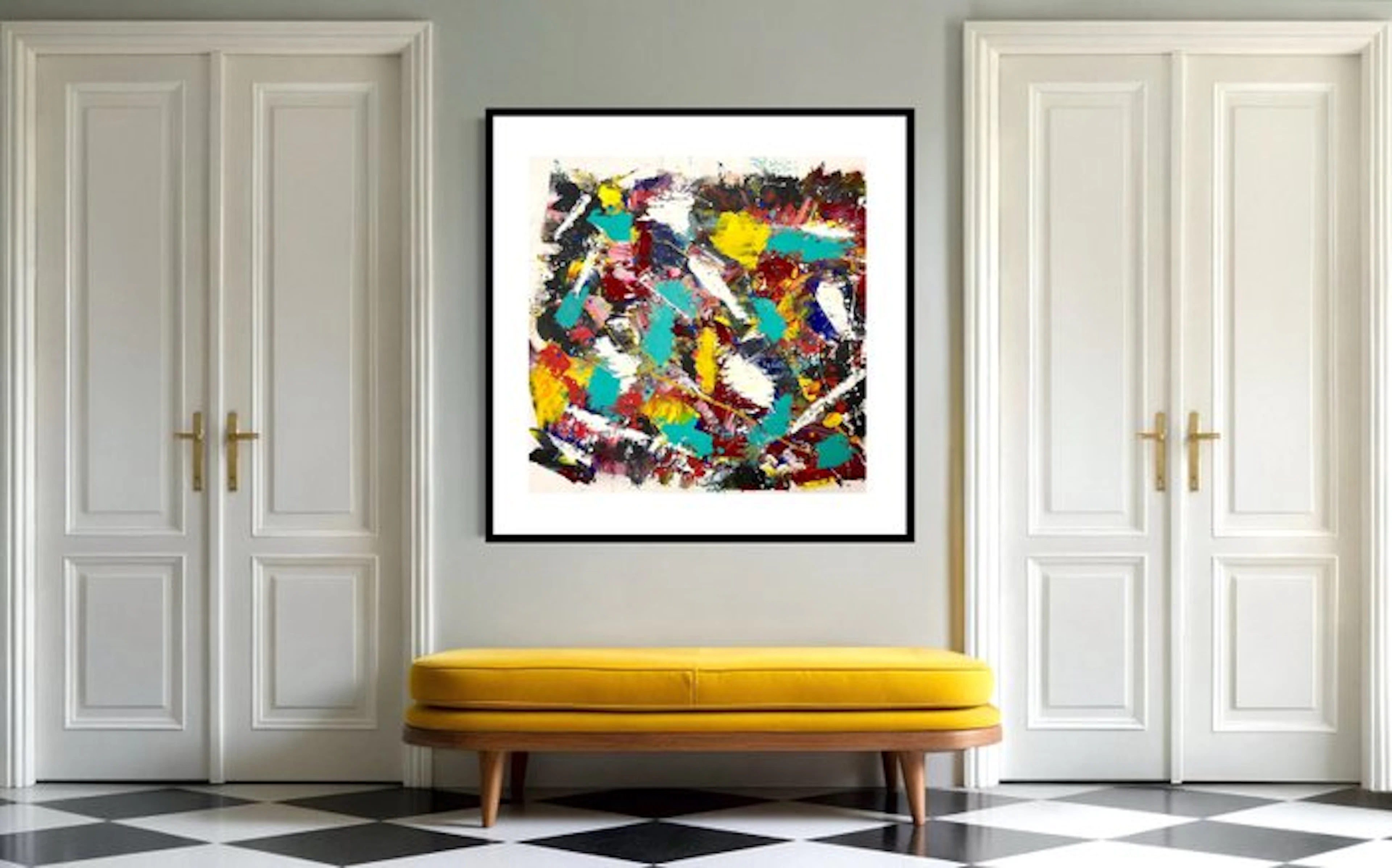 Willigo - Abstraction 226 - 93 x 93 cm
