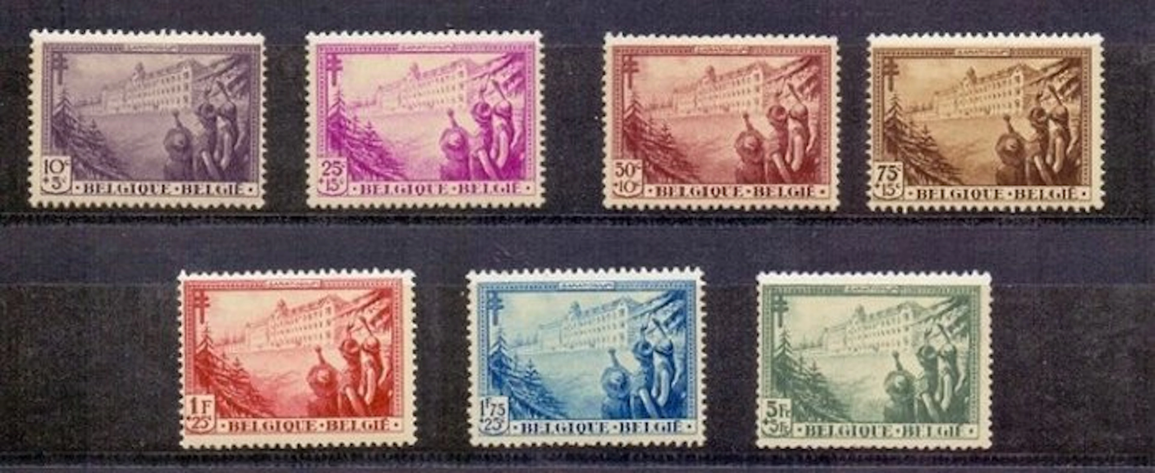 Belgium 1932 - Sanatorium 'De Dennen' - OBP/COB 356/62