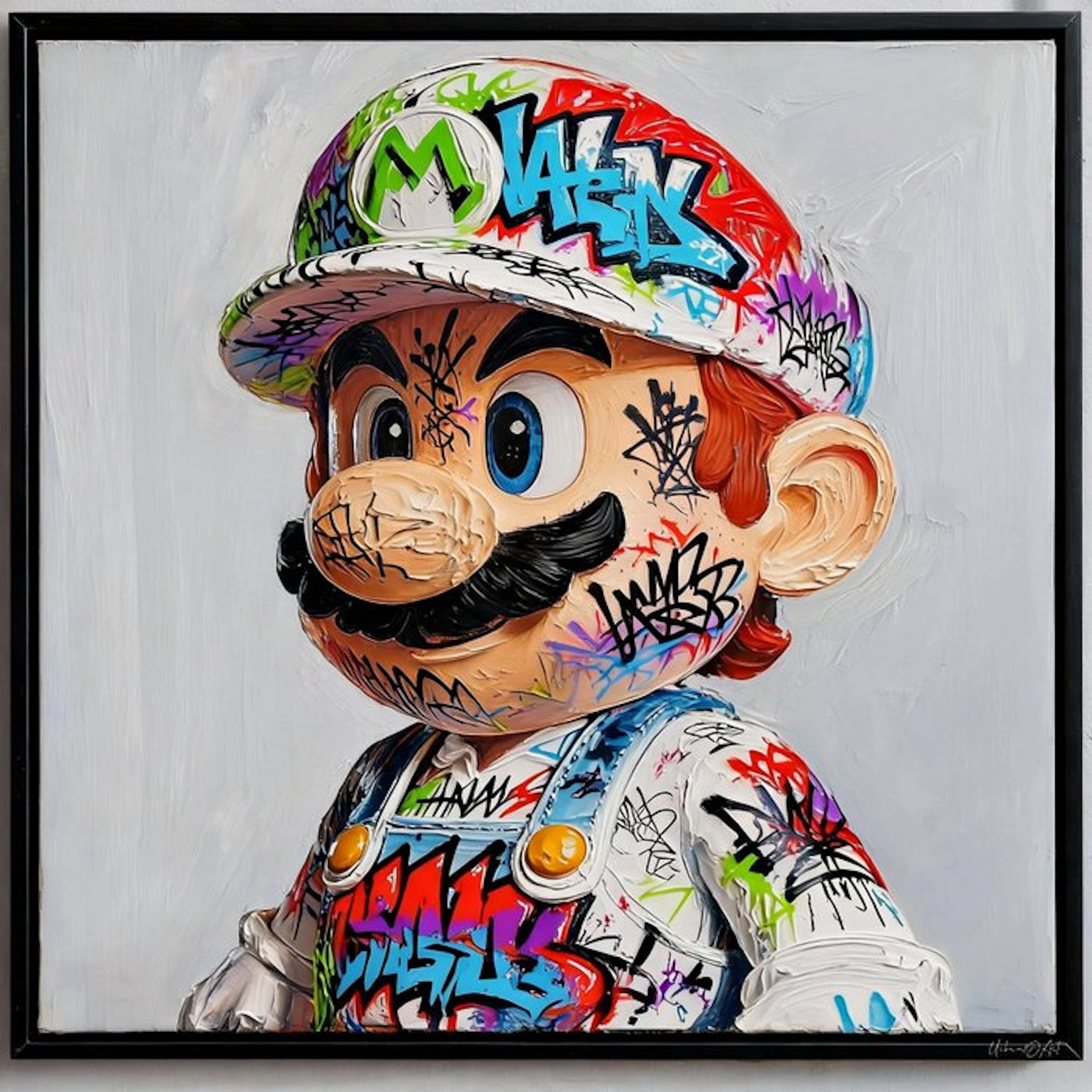Urban3DArt (1971) - Mario super graf Limited Edition Art digital mixte