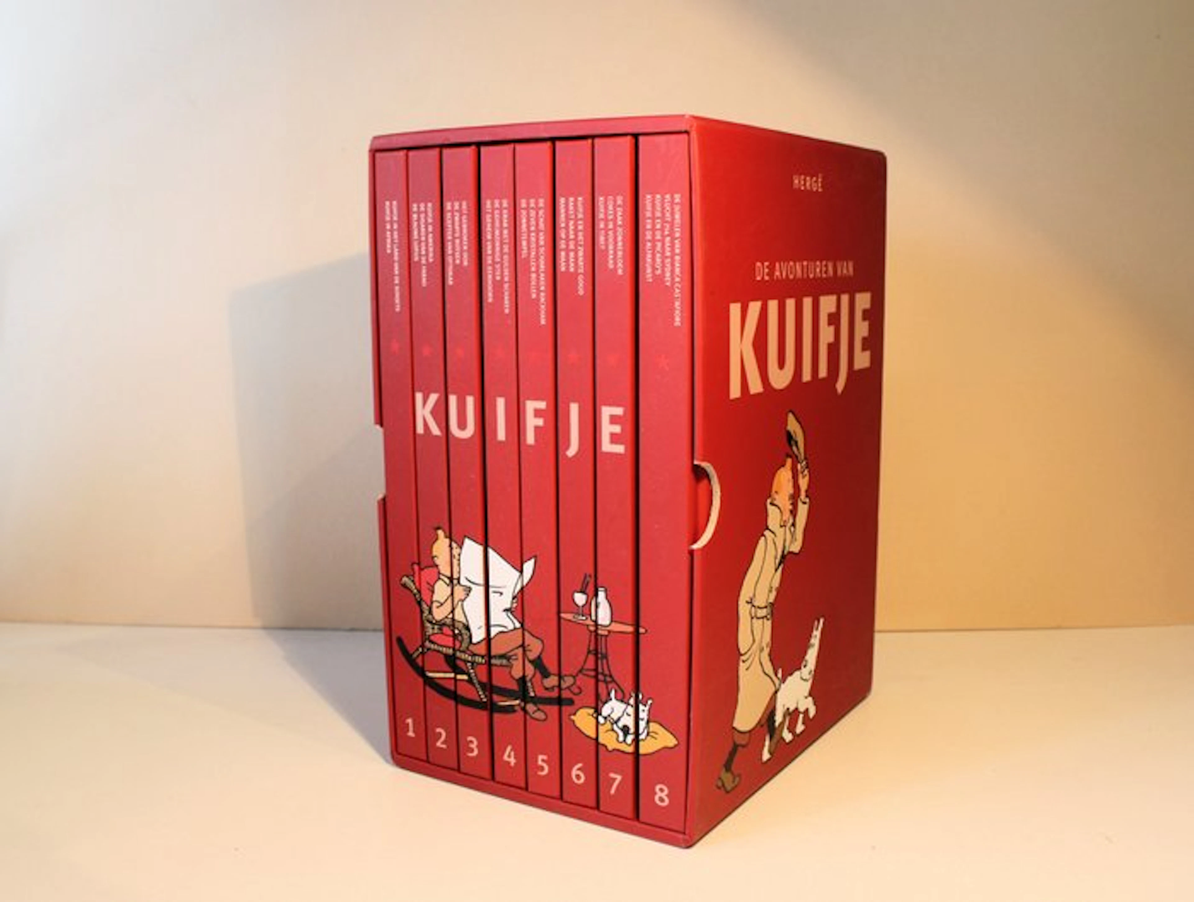 Kuifje - De avonturen van Kuifje (Luxe verzamelbox rood)...
