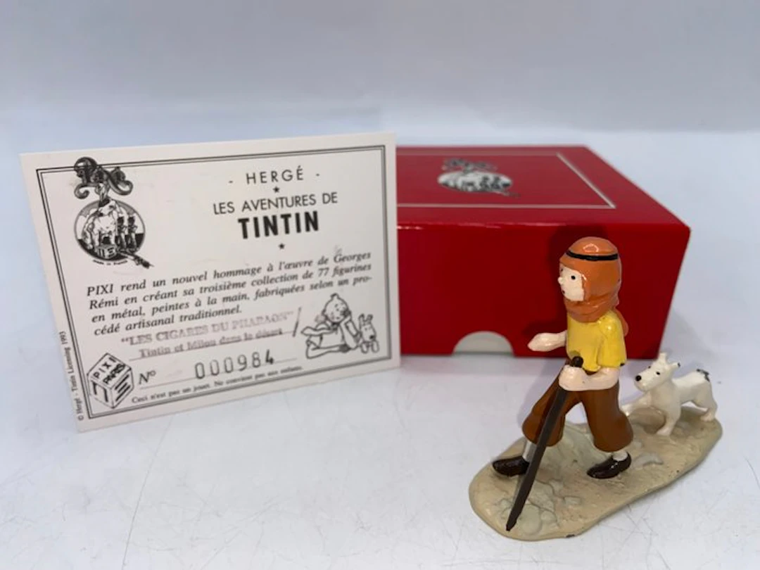 Pixi - Tintin - Tintin et Milou dans le désert – Les Cigares du Pharaon – Réf