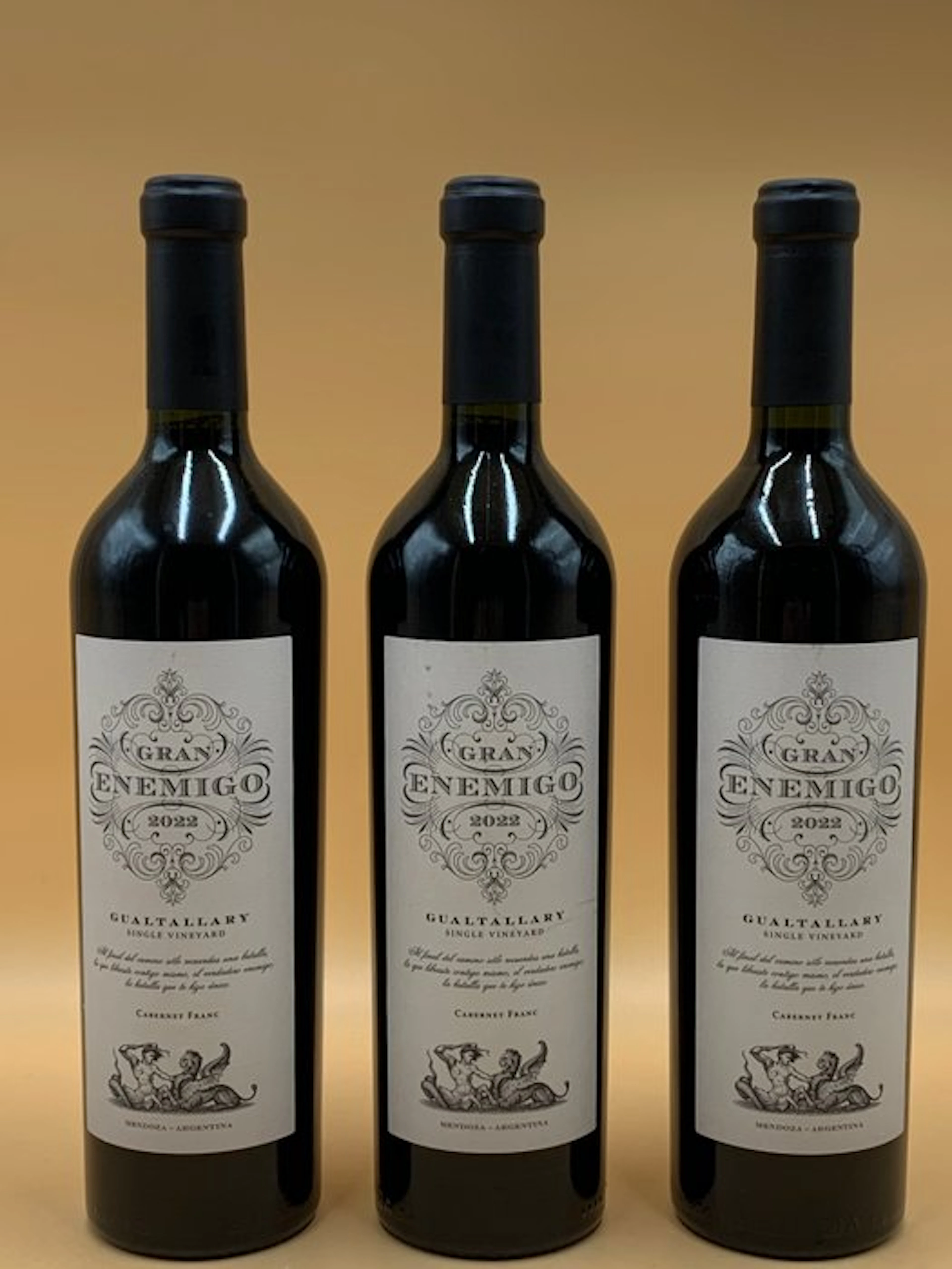 2022 Gran Enemigo, Gualtallary - Tupungato - 3 Bottles (0.75L)