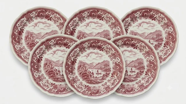 Villeroy & Boch - Dinner plate (6) - Burgenland - Faience - Like new