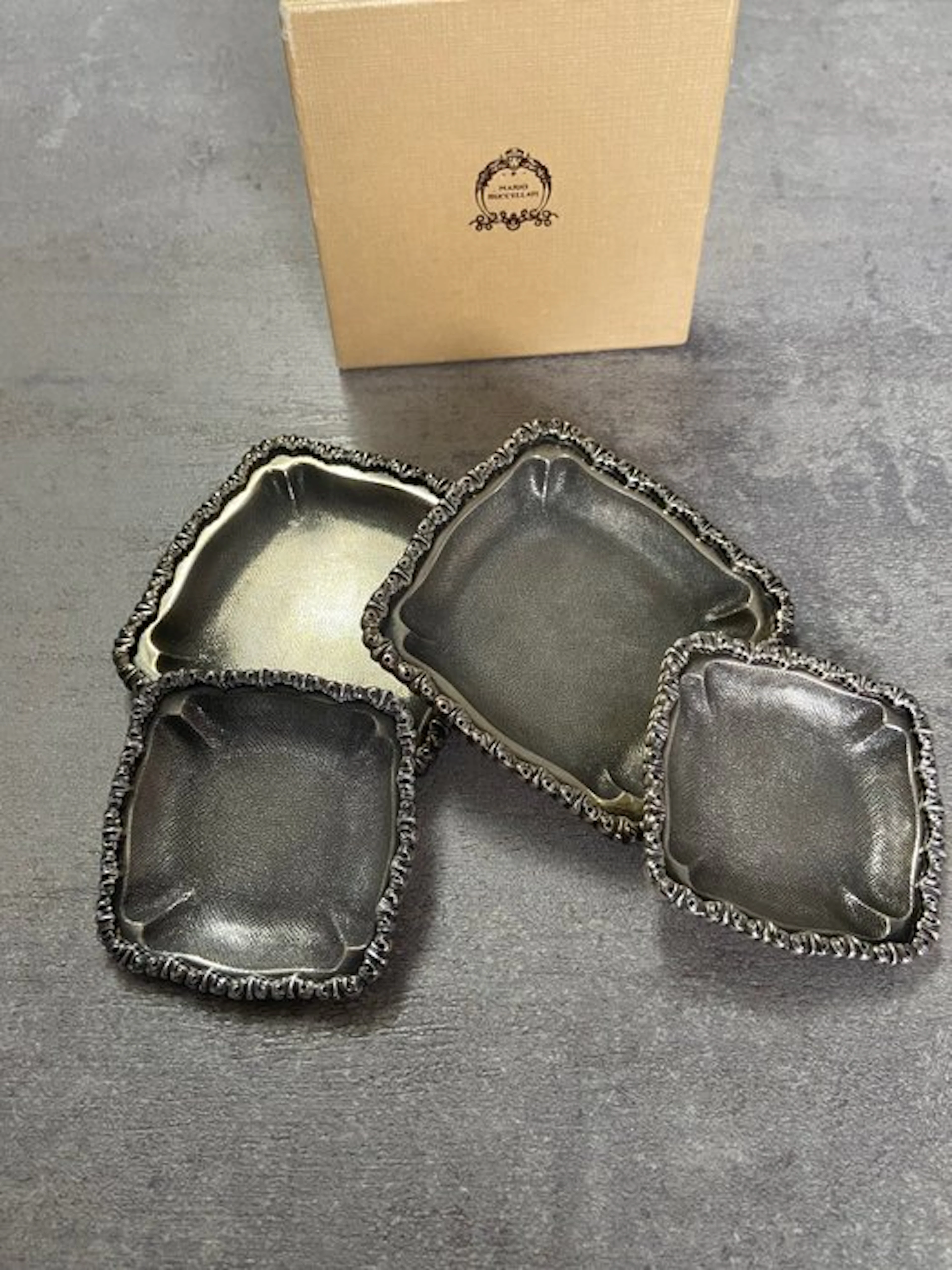 Vide poche (4) - Buccellati - Vintage - Italy - Sterling Silver 925