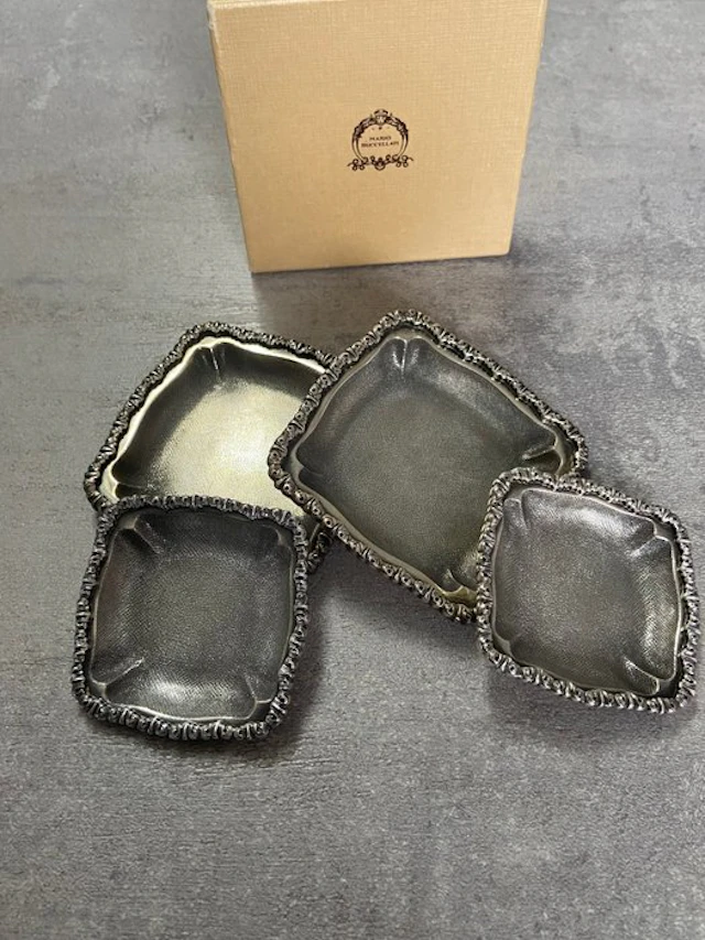 Vide poche (4) - Buccellati - Vintage - Italy - Sterling Silver 925