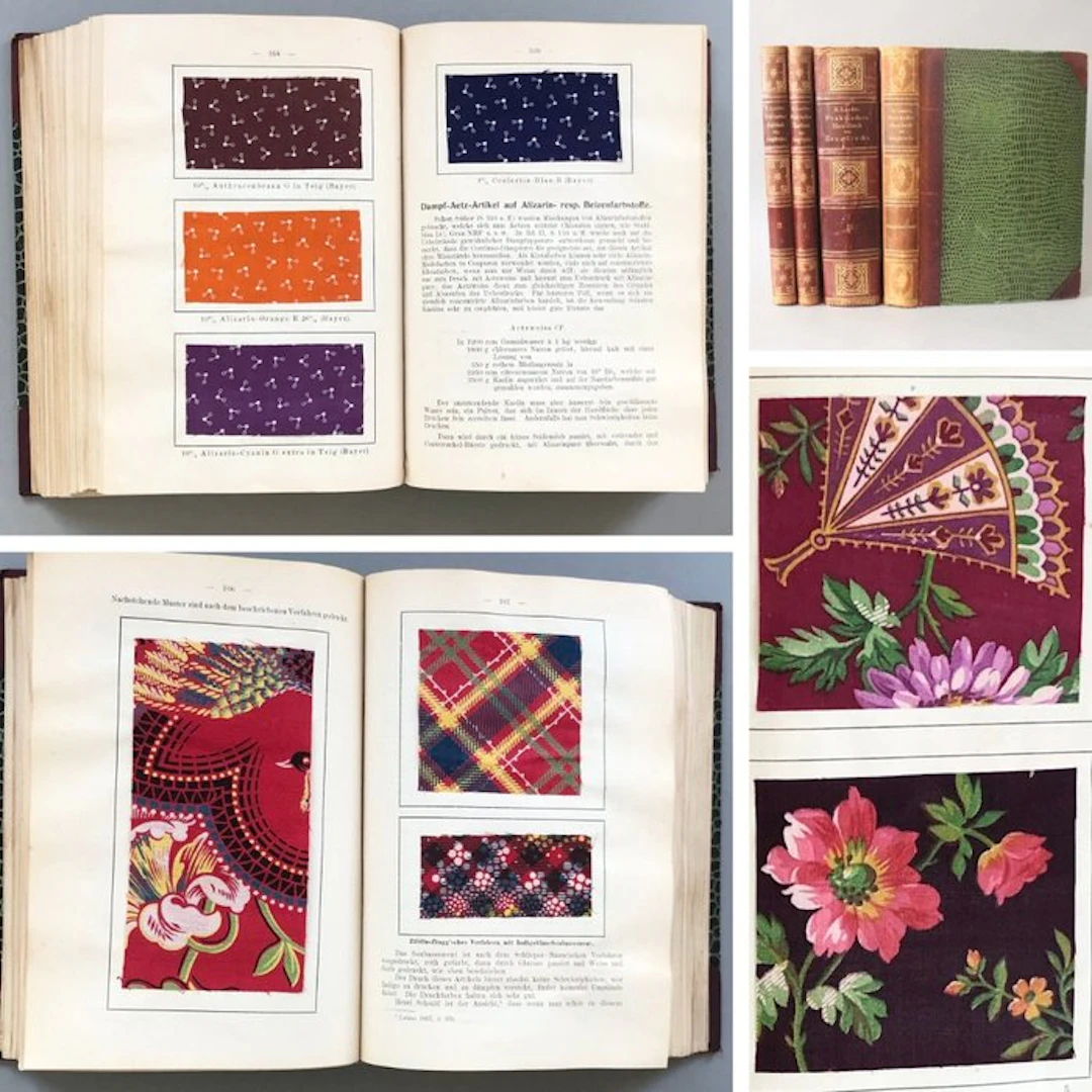 Dr. Eduard Lauber - Praktisches Handbuch des Zeugdrucks - 1902