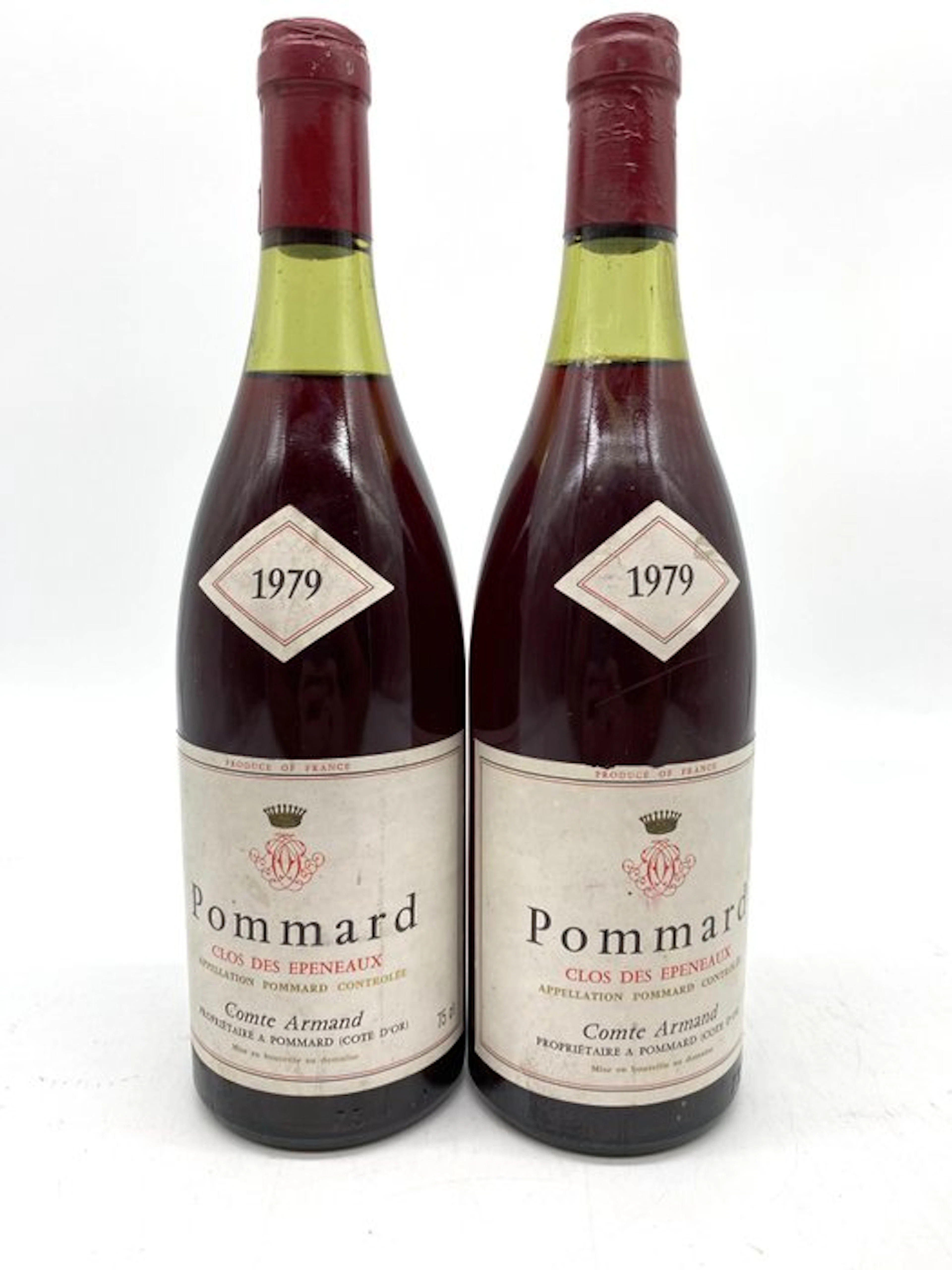 1979 Comte Armand "Clos des Epeneaux" - Pommard 1er Cru - 2 Bottles (0.75L)