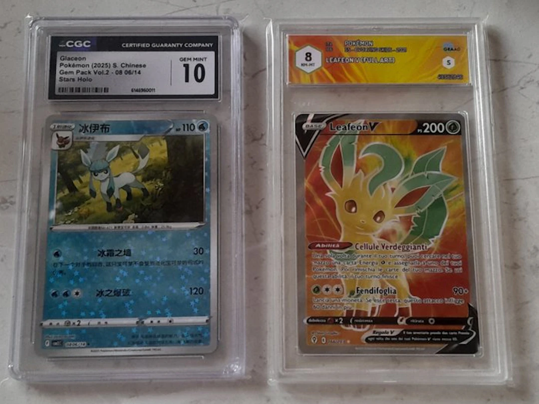 Pokémon - 2 Graded card - CGC - Mega Evolution