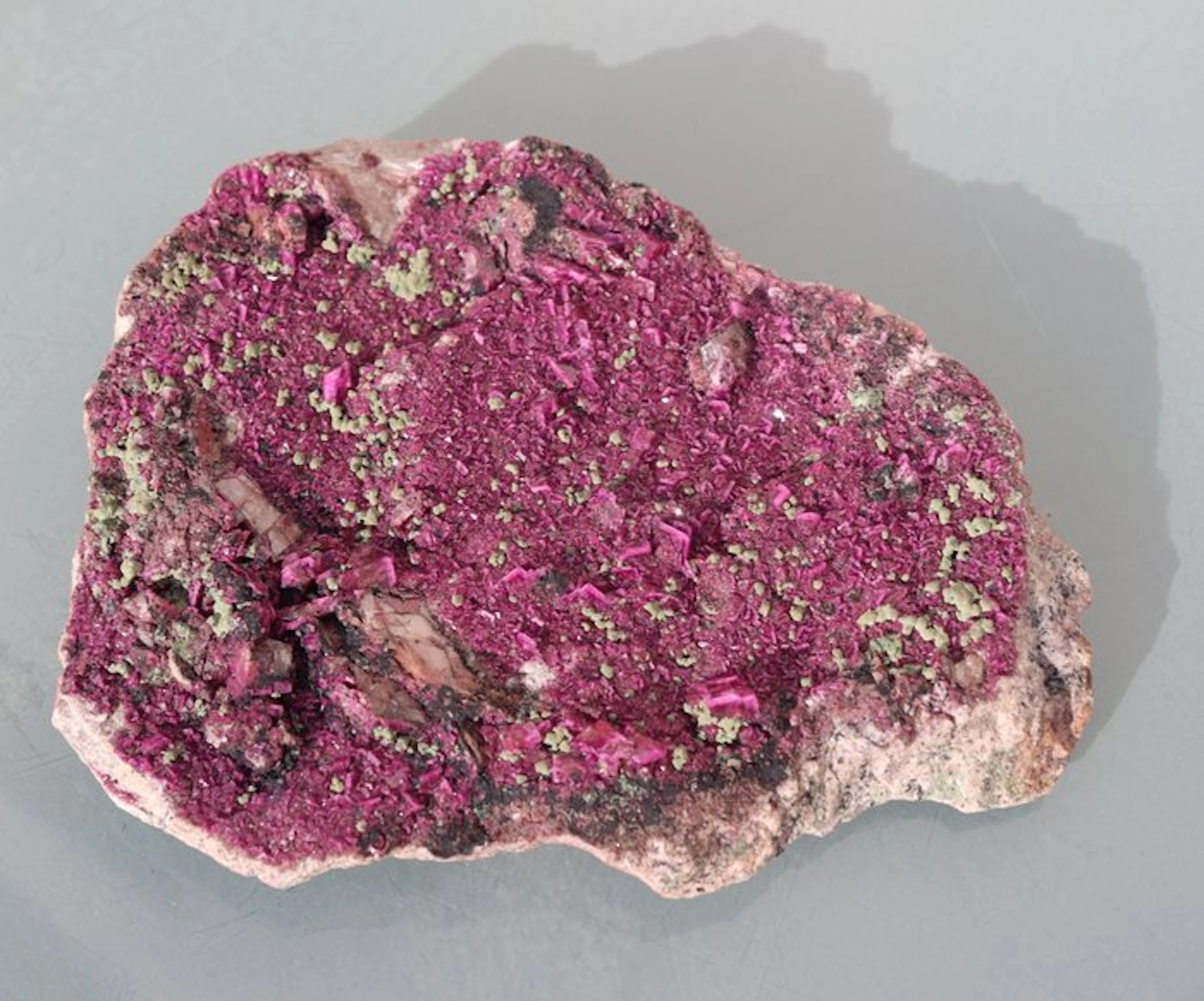 Kolwezite on cobalto dolomite Rough - Height: 21 cm - Width: 16 cm- 1.3 kg