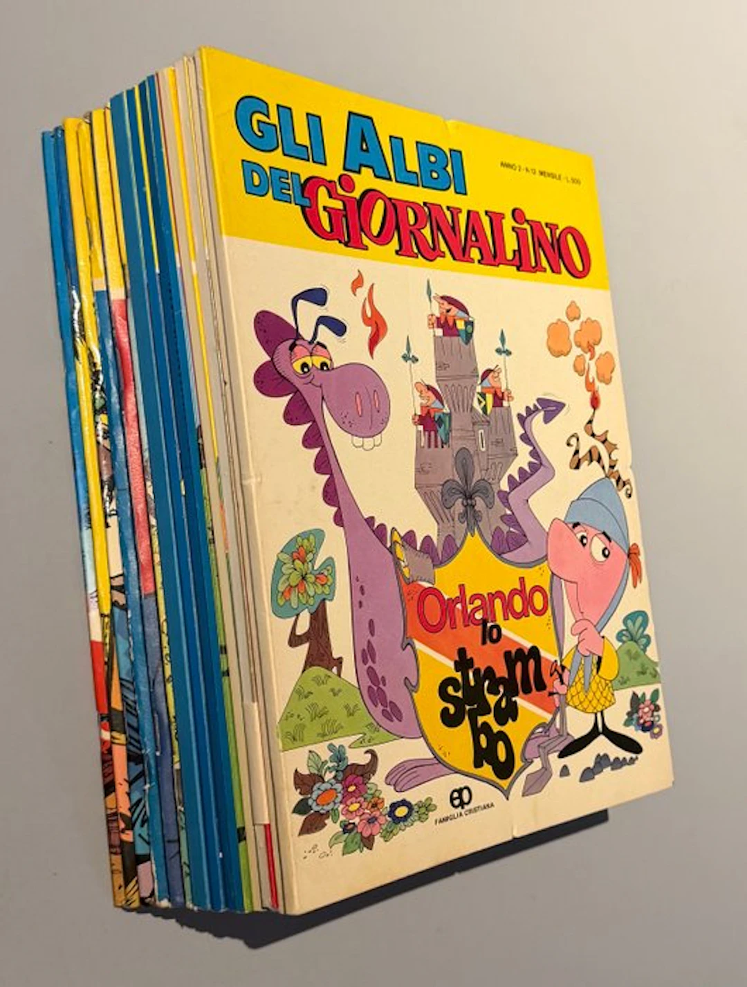 Gli Albi del Giornalino nn. 1/2+1/12 - collana completa - 14 Comic - 1972/1973