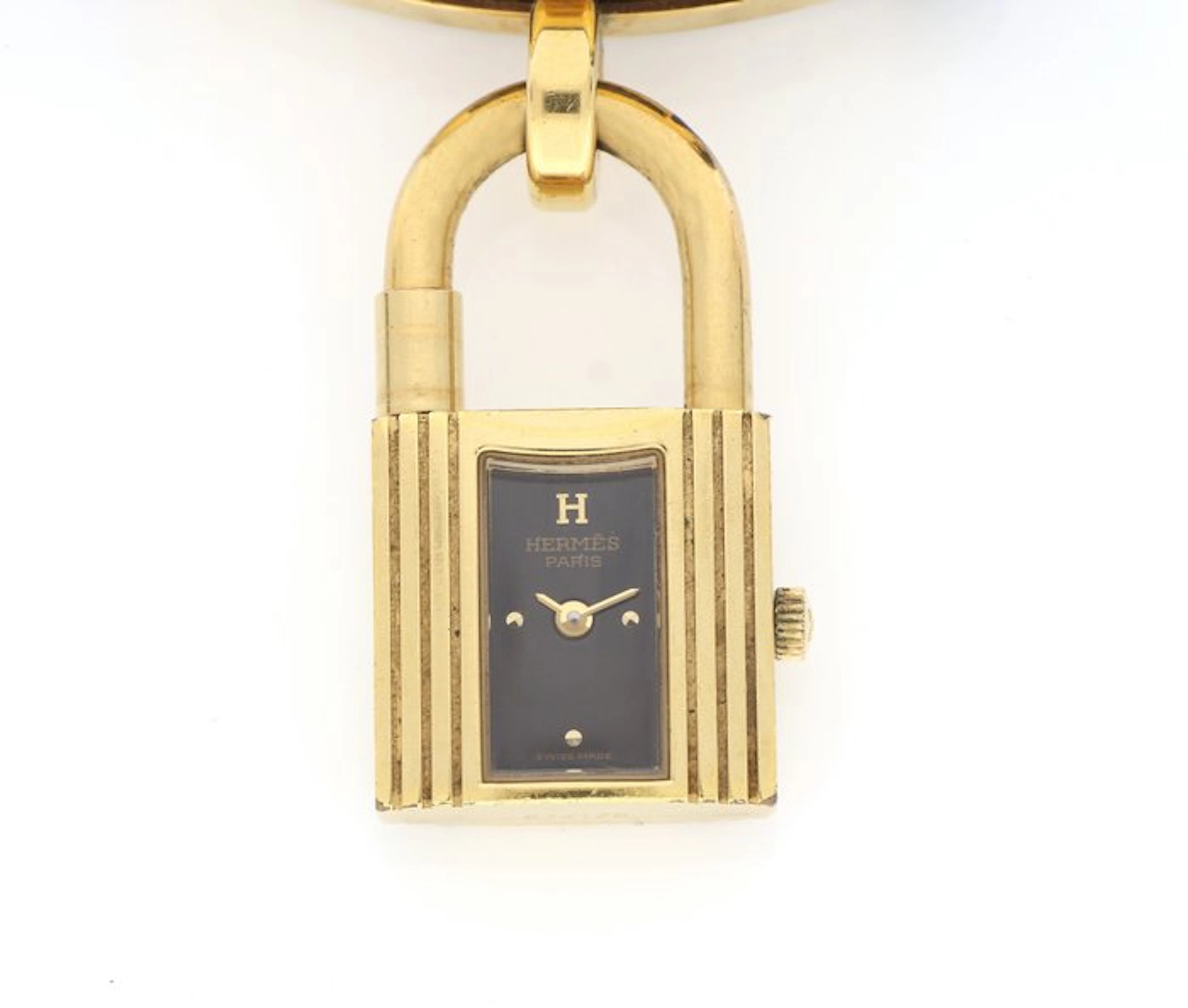 Hermès - Kelly Watch Quartz Black Onyx Dial - No reserve...