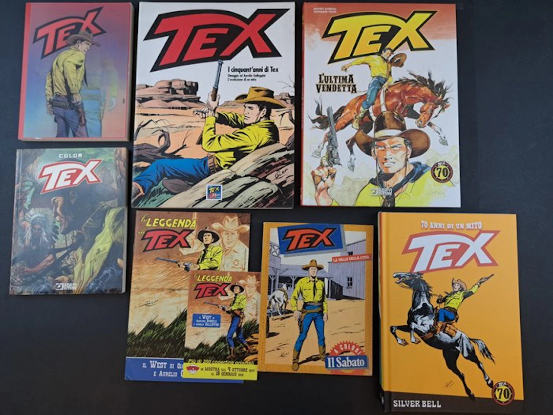 I Cinquantanni, La Leggenda di Tex e Altri Fuori Collana - 8 Comic