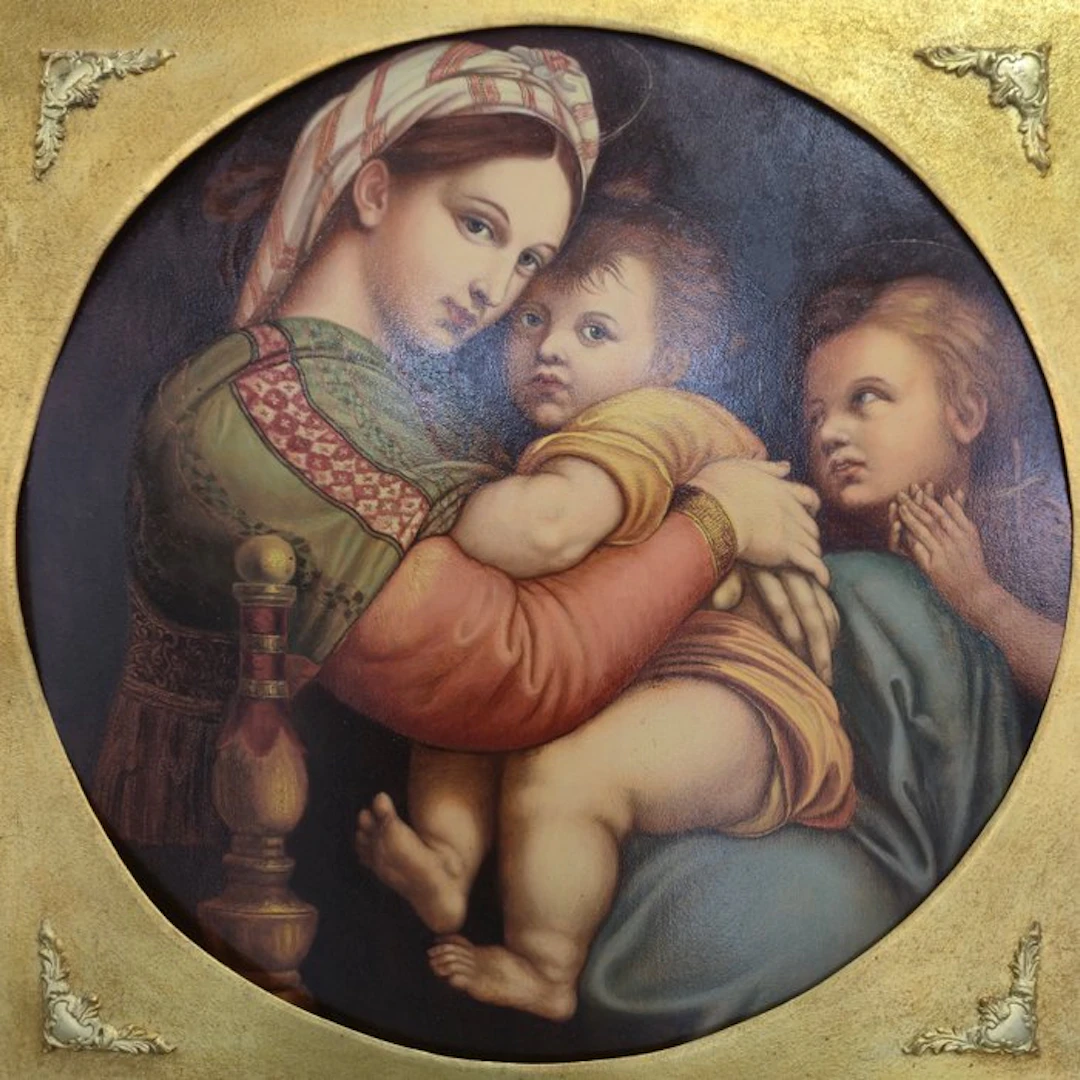 Italian school (XIX) - Madonna della Seggiola