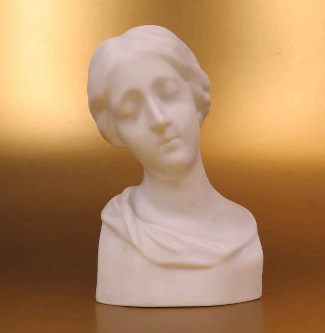 Donatello en Limoges J. Teissoniere - Figure - Biscuit