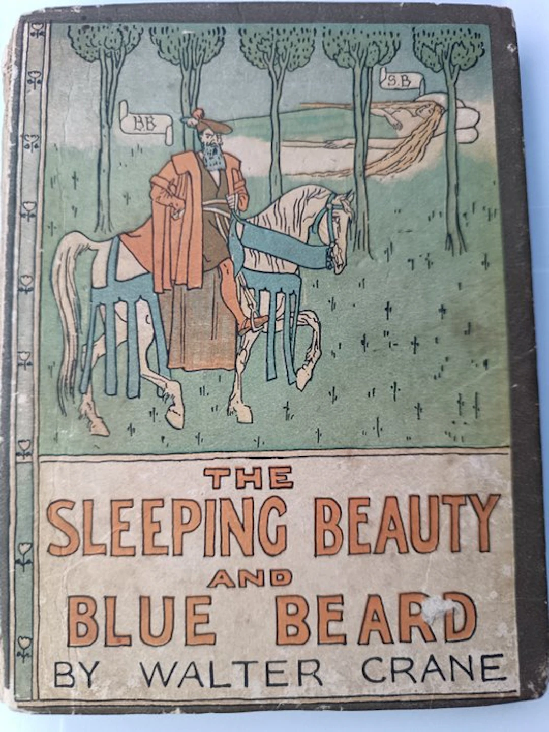 Walter Crane - The Sleeping Beauty and Blue Beard - 1914