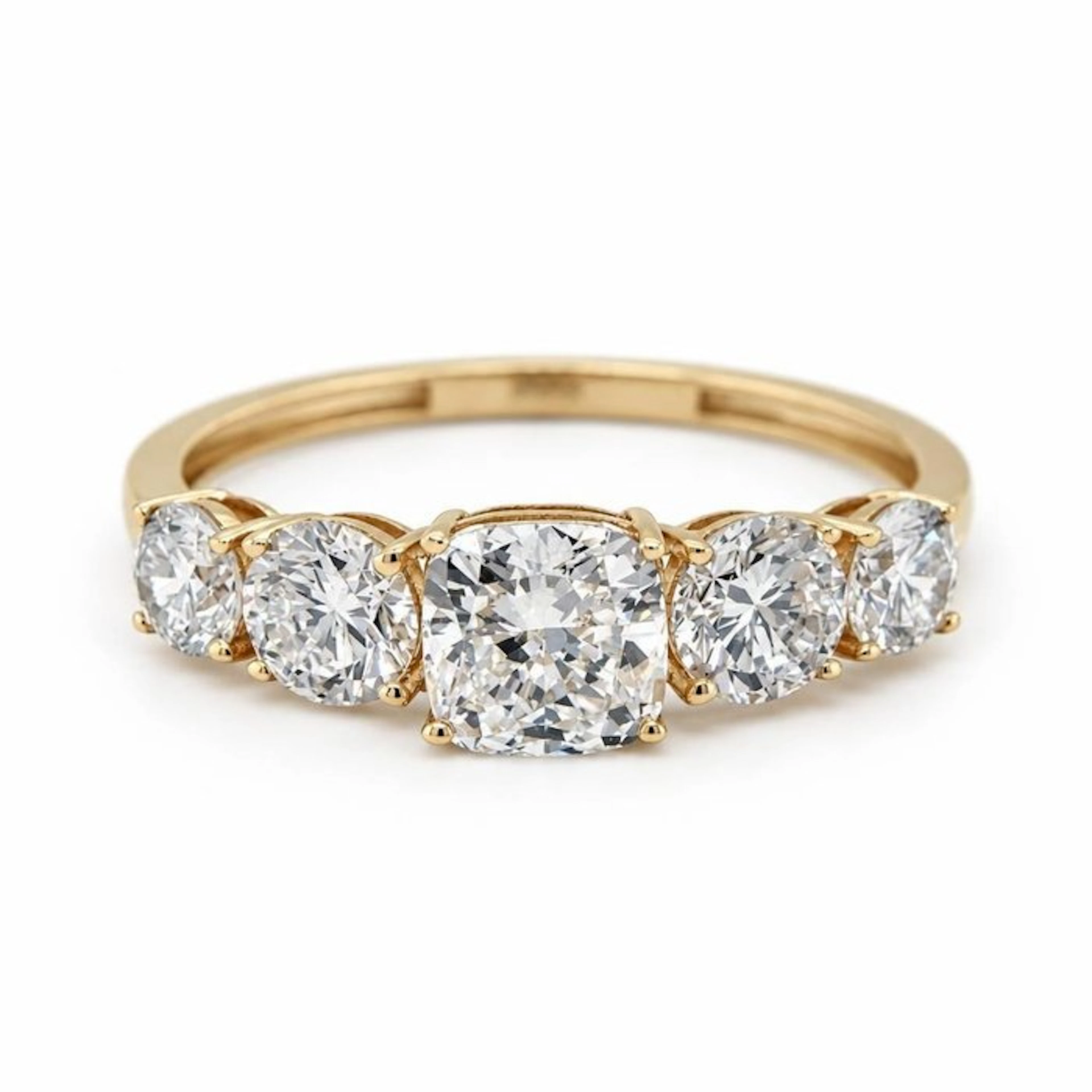 No reserve price - Ring - 14 kt