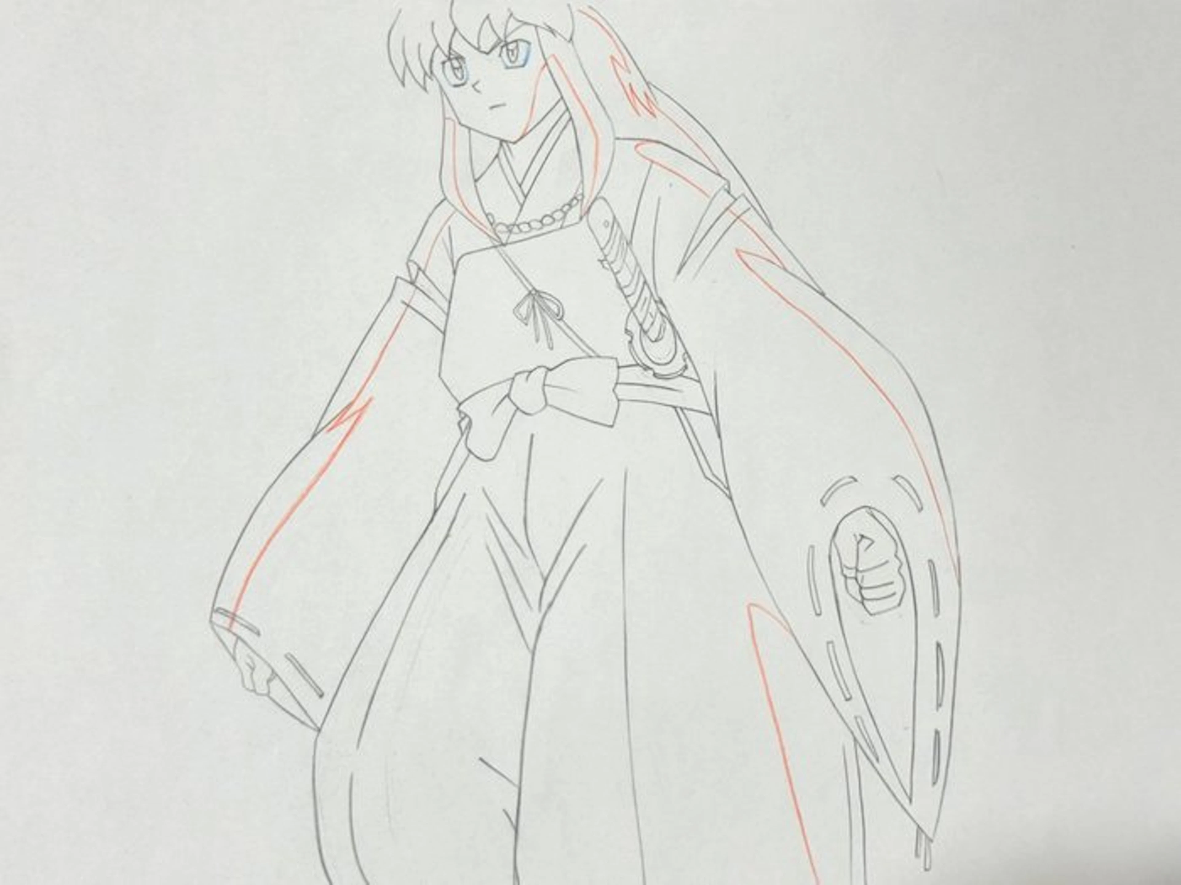 Studio Sunrise - Set of 7 Original animation drawings - Inuyasha (2000/04)