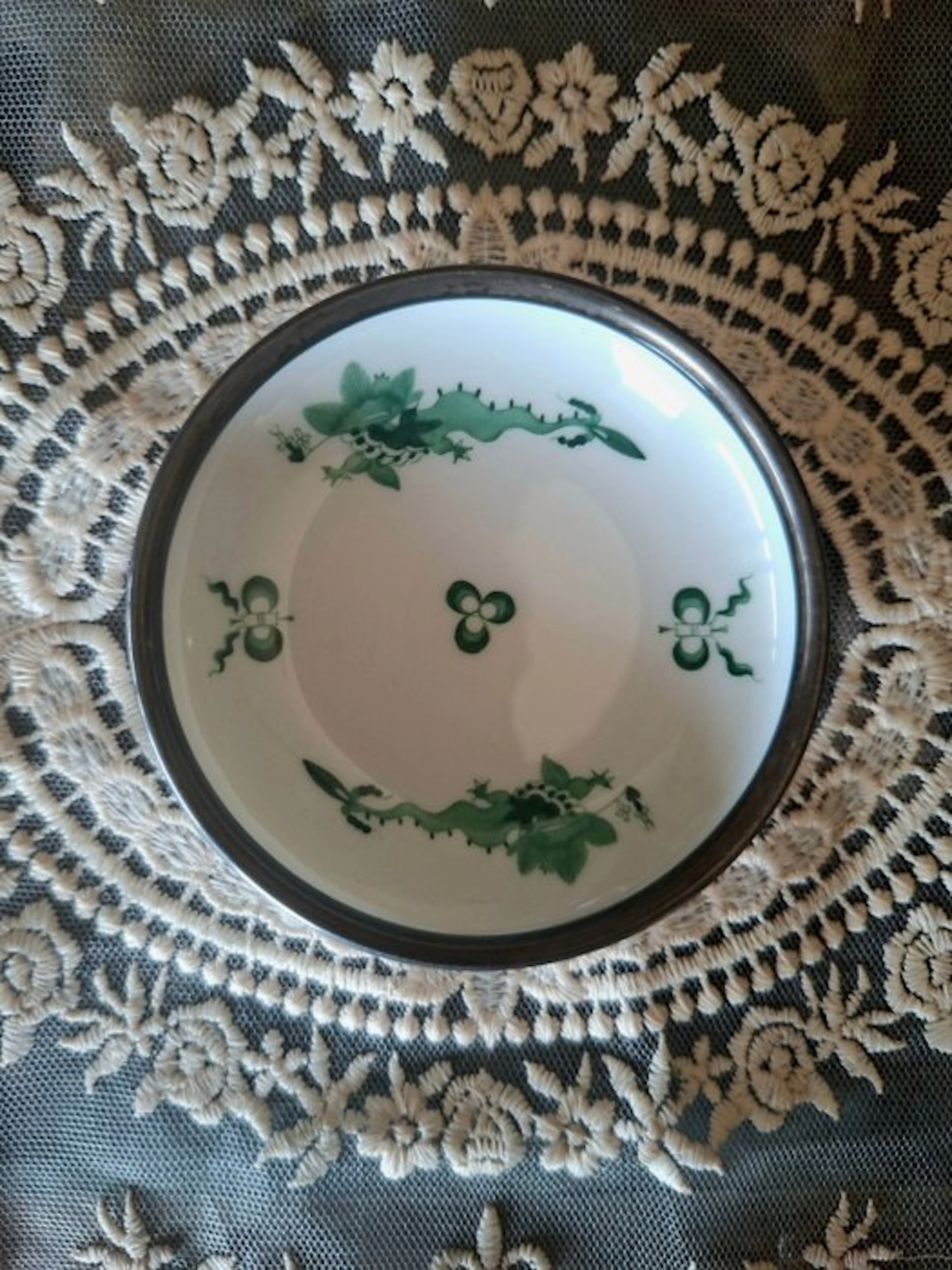 Platillo Meissen Primera Elección- "Rico Dragón de la...