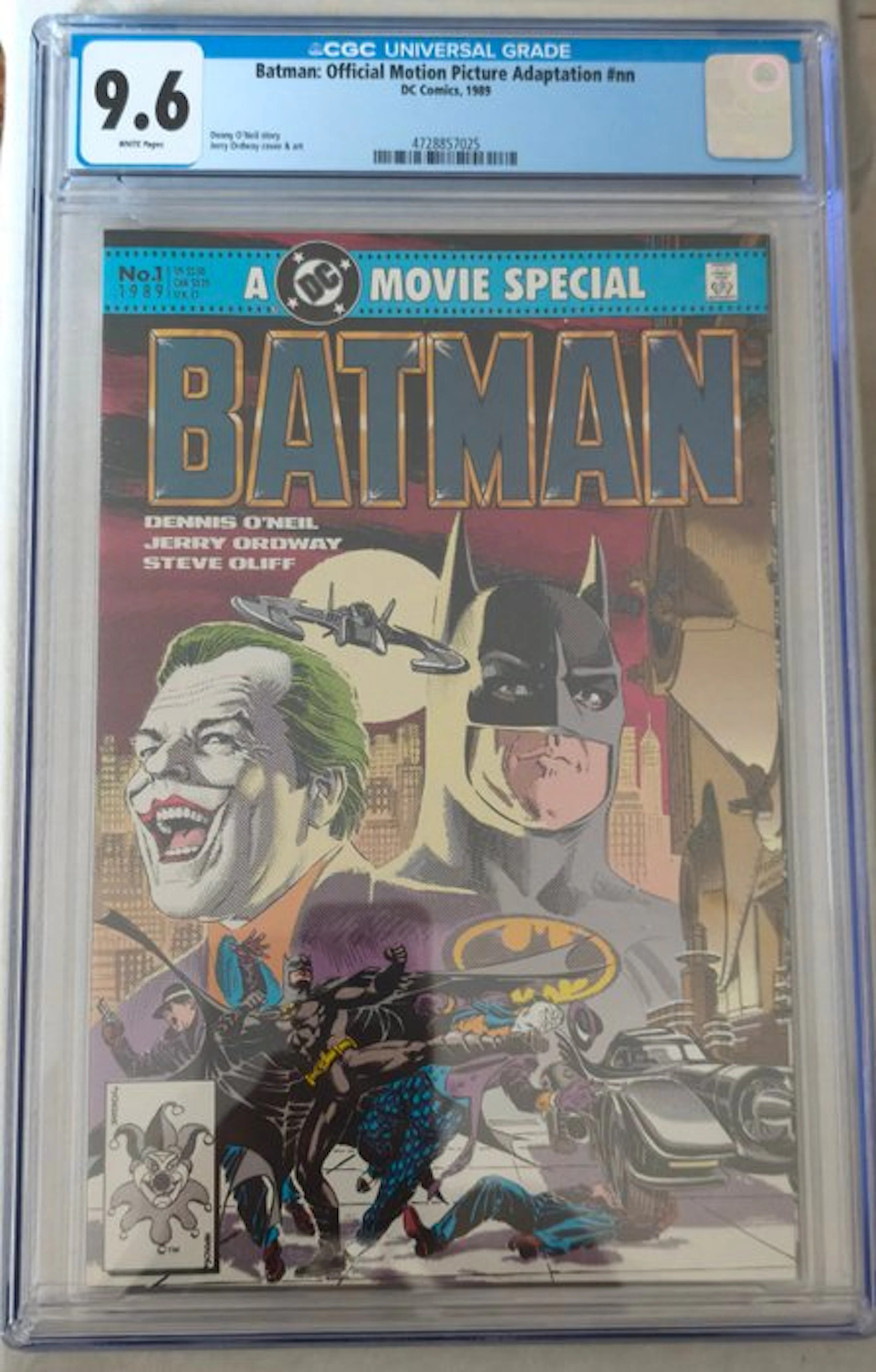 Batman - Official motion Picture adaptation#nn CGC#9.6...