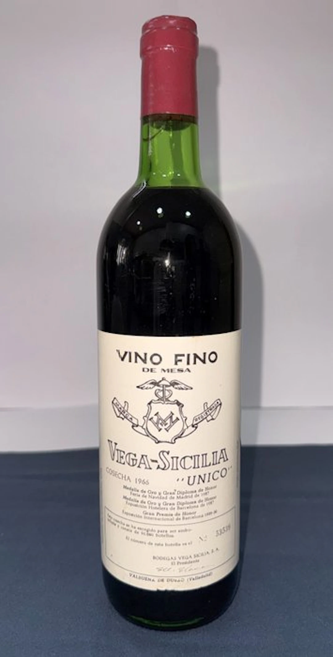 1966 Vega Sicilia Unico - Ribera del Duero Gran Reserva - 1 Bottle (0.75L)