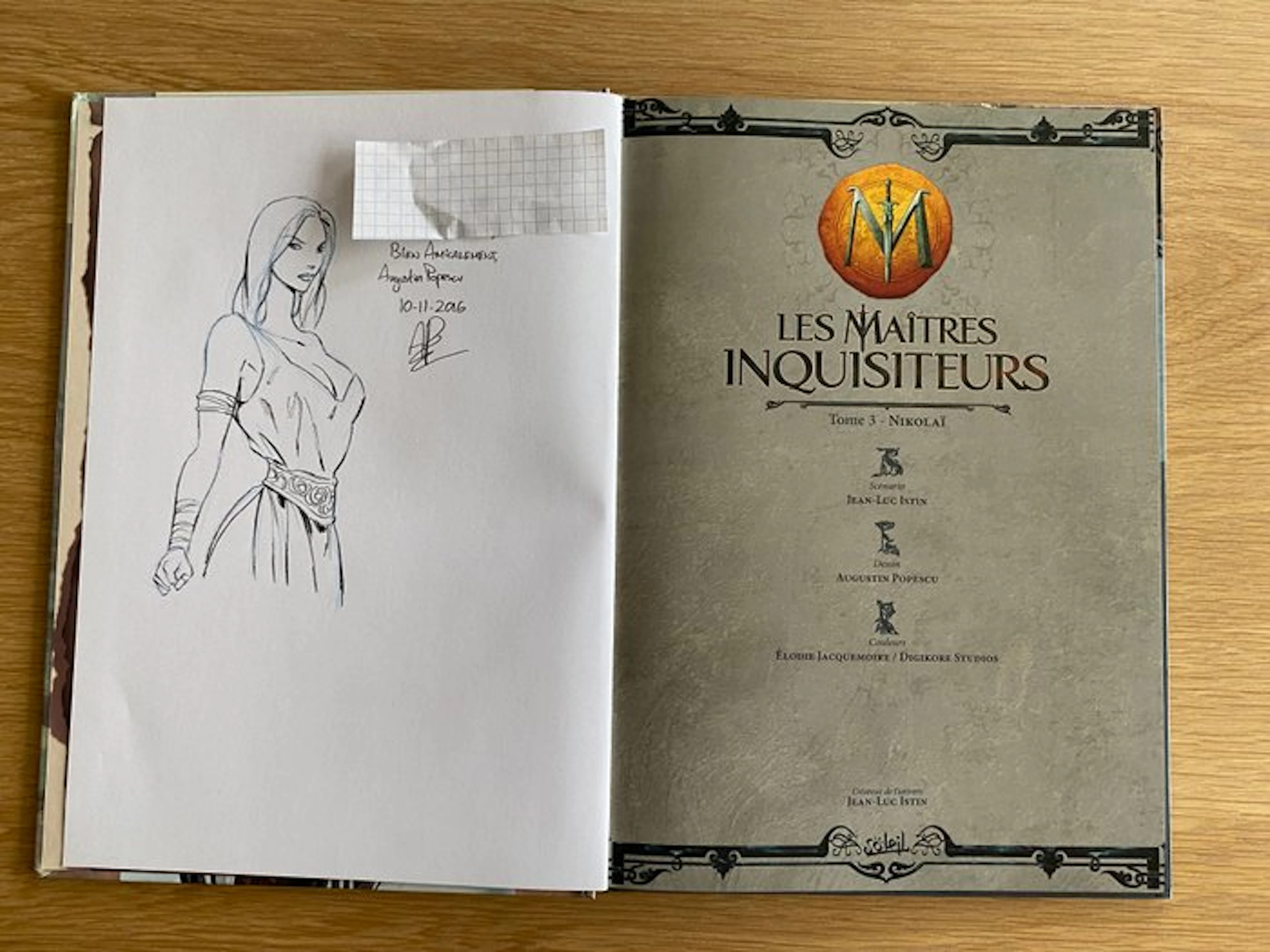 Les Maîtres Inquisiteurs T3 + dédicace - C - 1 Album - Reprint - 2016