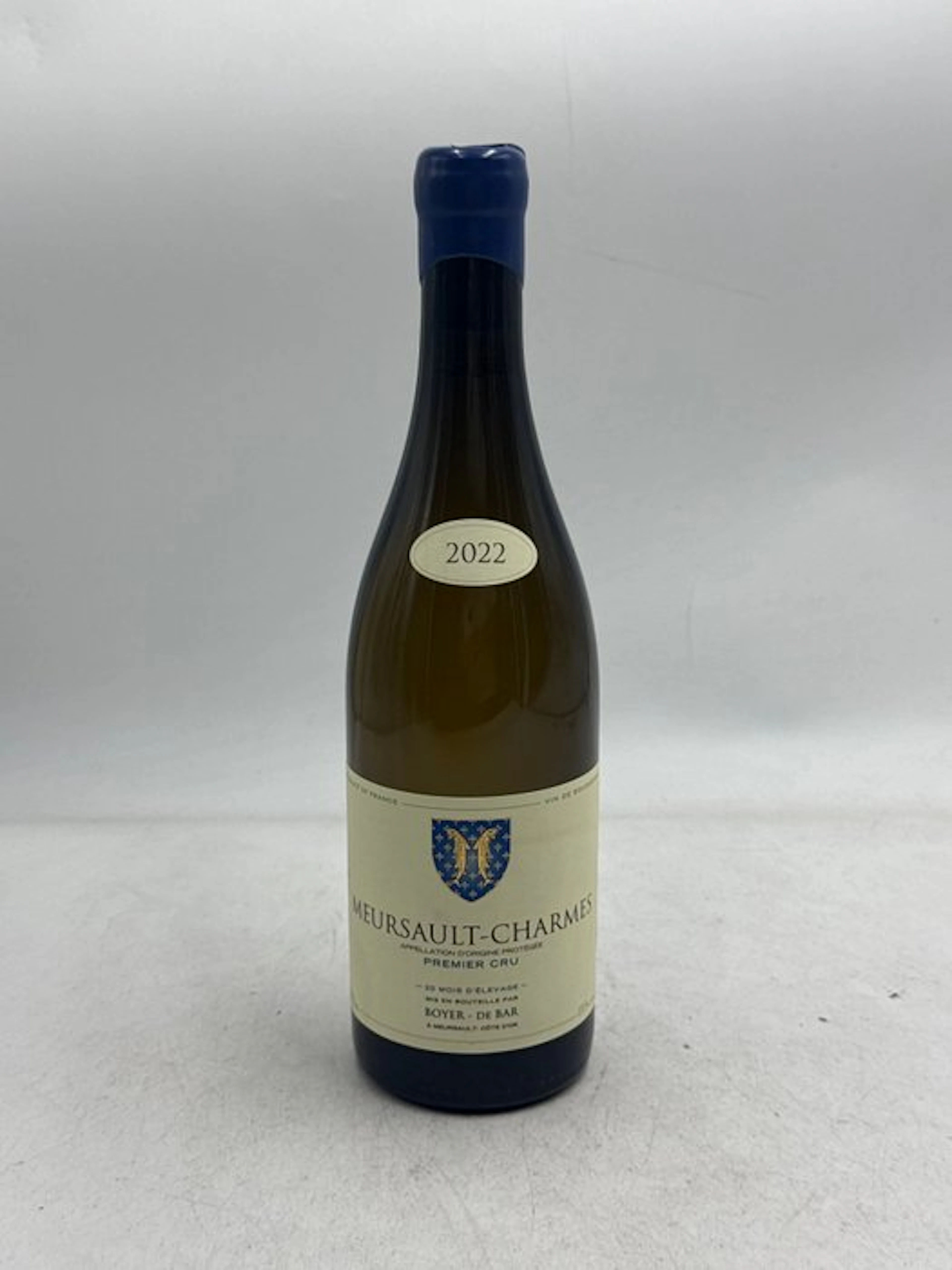 2022 Boyer - De Bar "Charmes" - Meursault 1er Cru - 1 Bottle (0.75L)