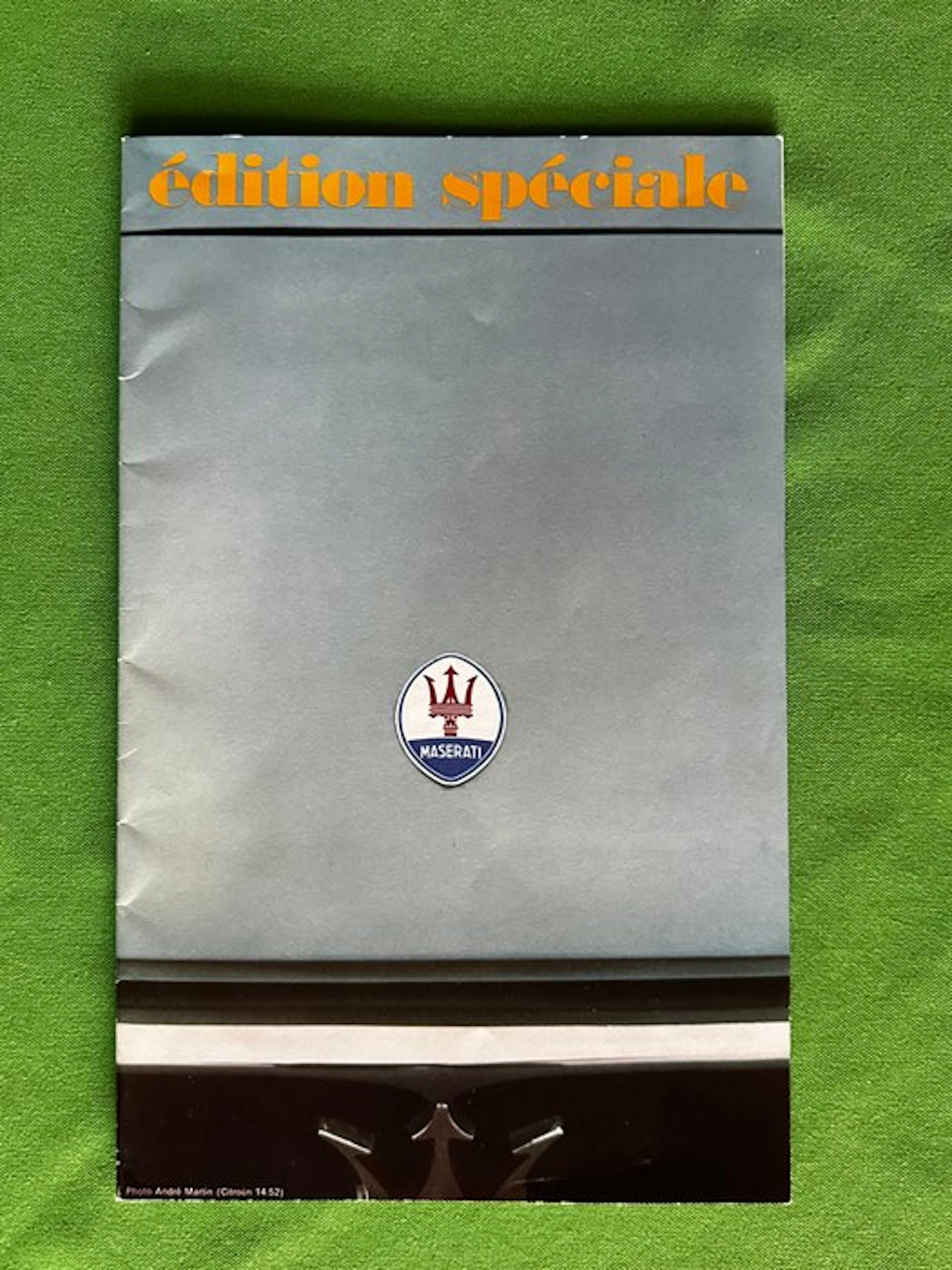 Brochure - Maserati - édition spéciale