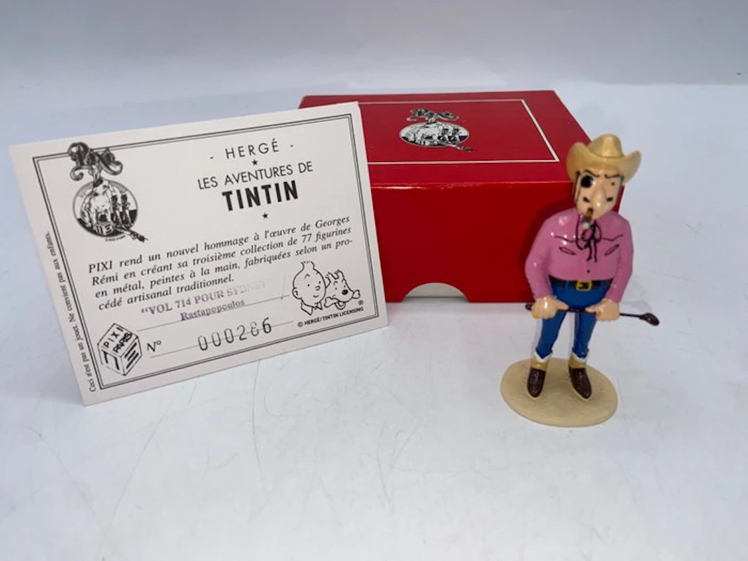 Pixi Mini - Tintin - Rastapopoulos à la cravache – Vol 714 pour Sydney – Réf