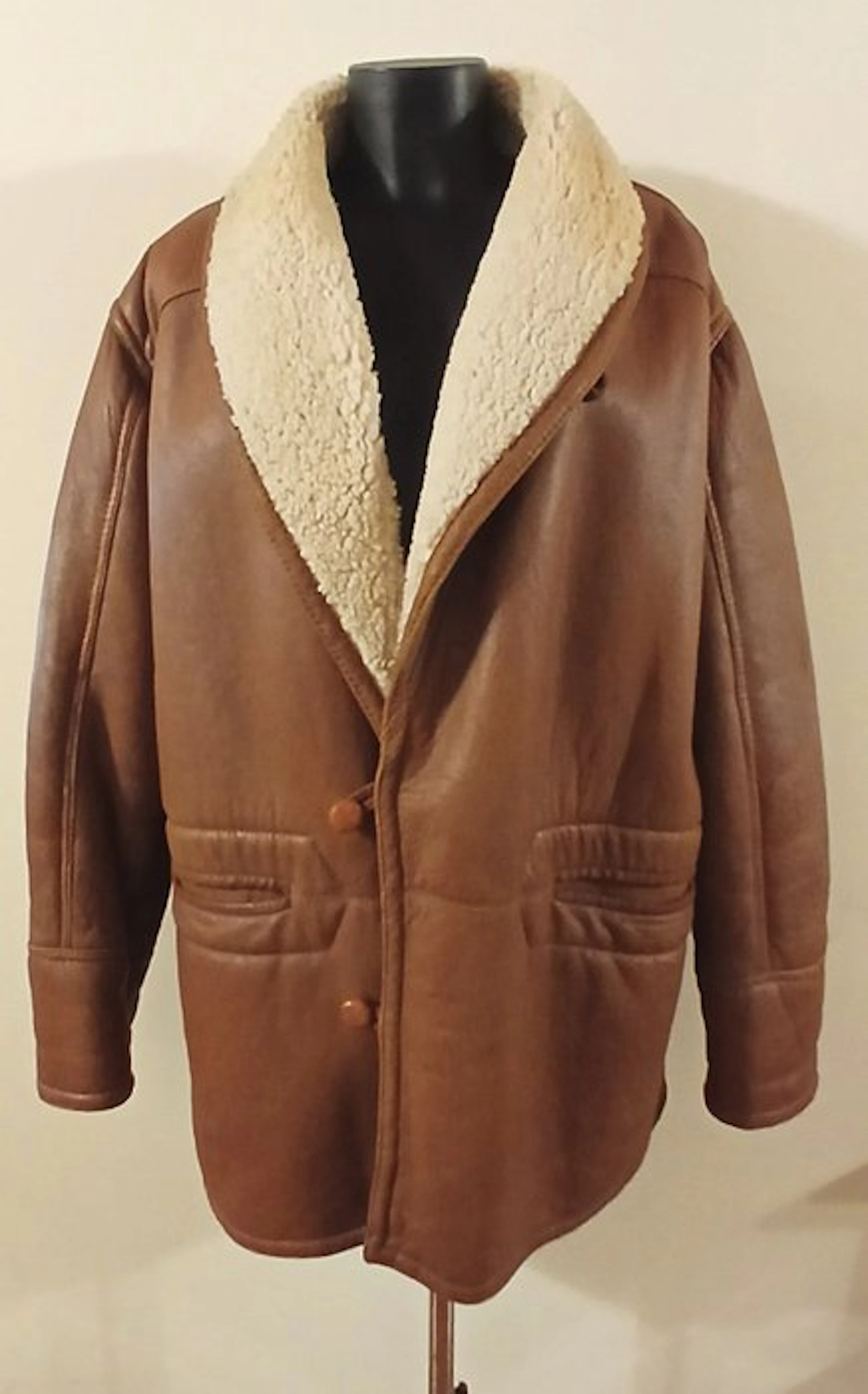 Original Shearling - Leather jacket - Vintage