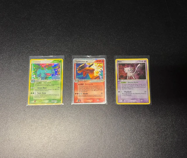 Pokémon - 3 Card MEW (4/17) POP series 4 - Venusaur...