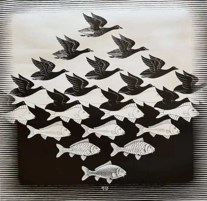 M.C. Escher - The M.C. Escher Company - Lucht en Water - 2000s