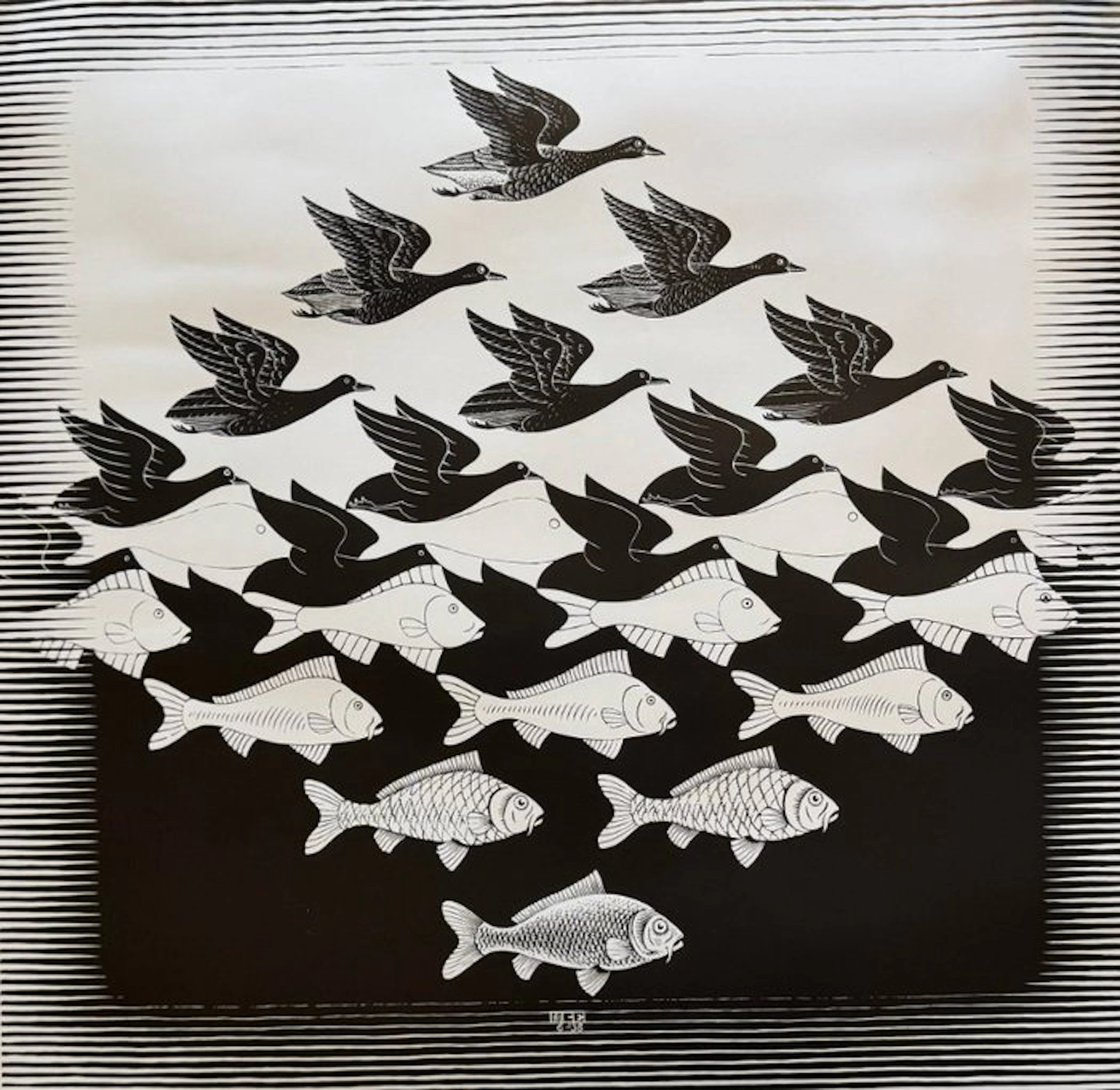 M.C. Escher - The M.C. Escher Company - Lucht en Water - 2000s
