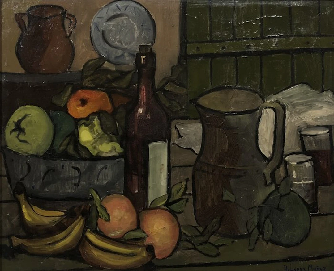 Antonio López Muñoz (1940-?) - "Étude no. 1"