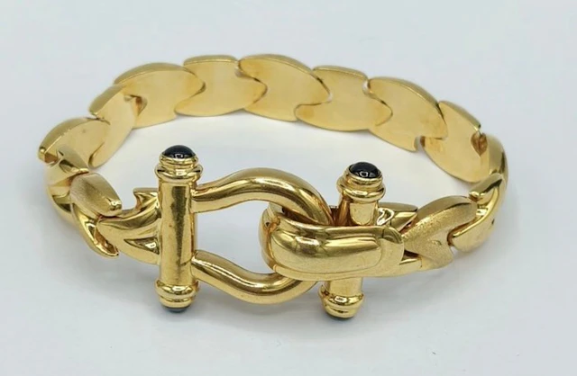 Bracelet - 18 kt. Yellow gold - 1980s–1990s