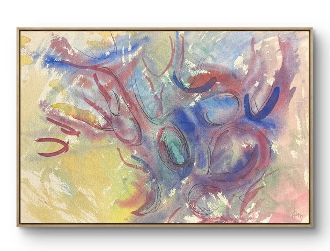 René Mels (1909-1977) - Composition abstraite de 1960