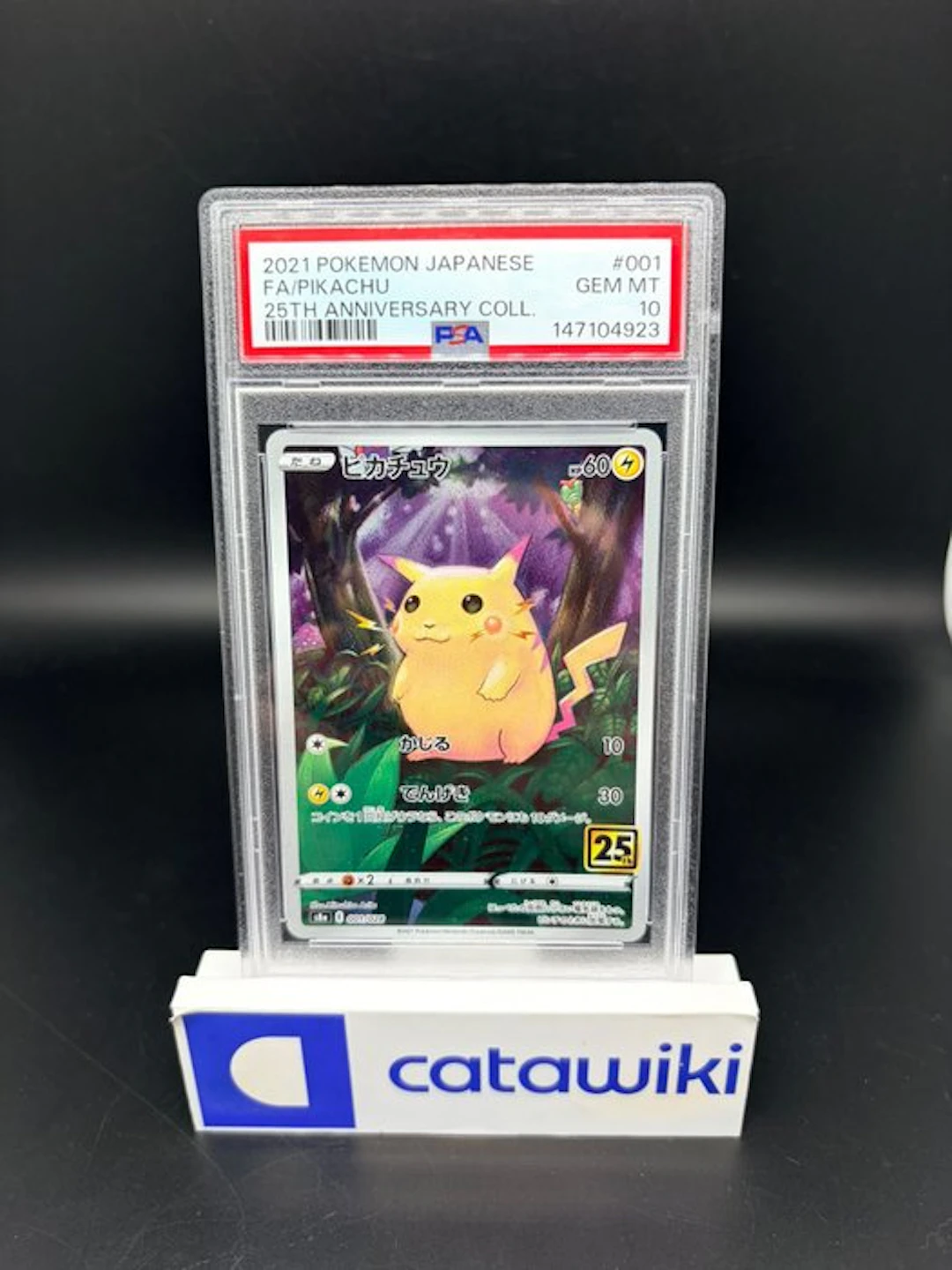 Pokémon - 1 Graded card - Pikachu 001/028 PSA 10...